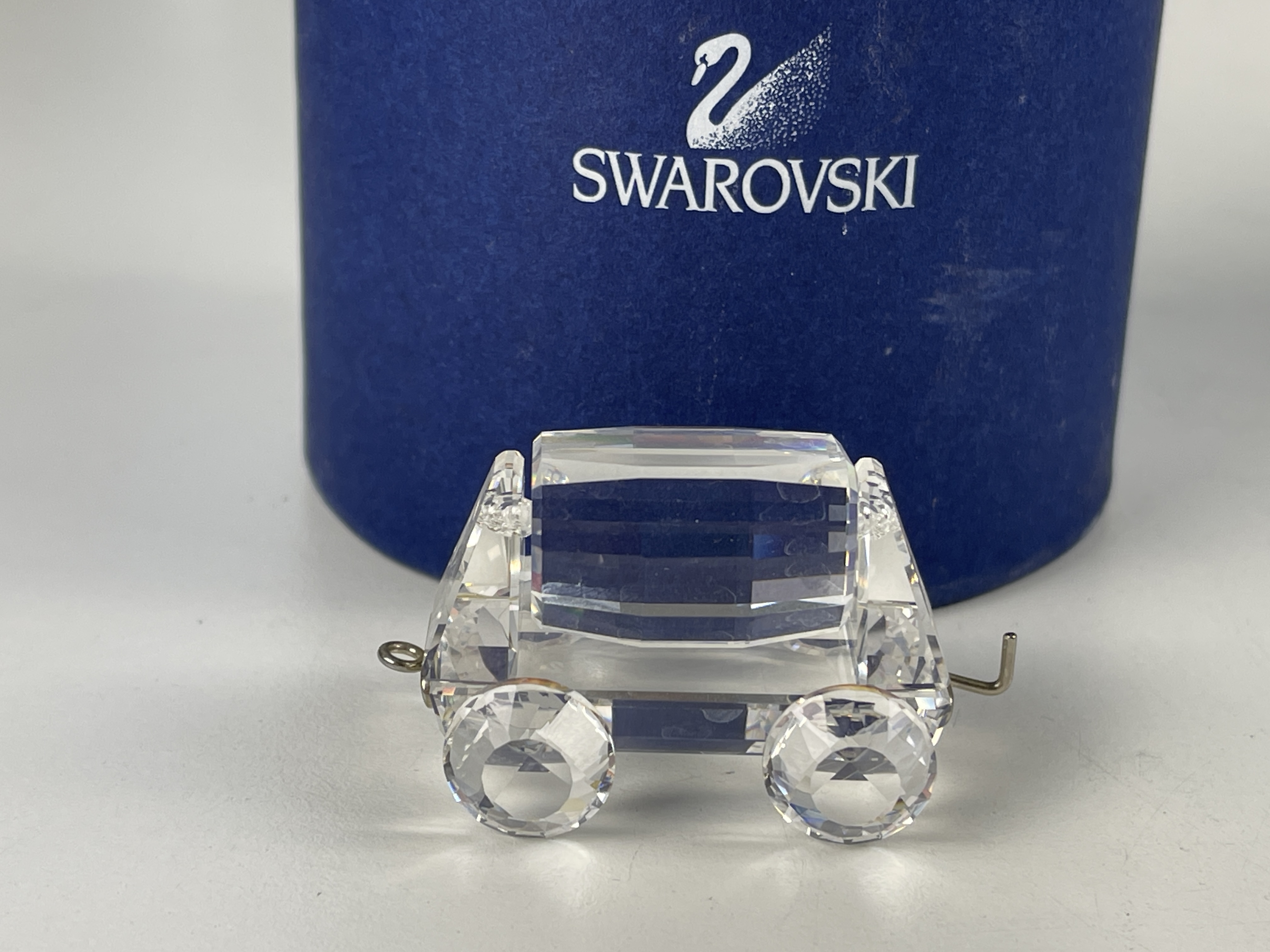 Swarovski Figur 171233 Kippwaggon 5 cm mit OVP + Zertifikat. Top Zustand