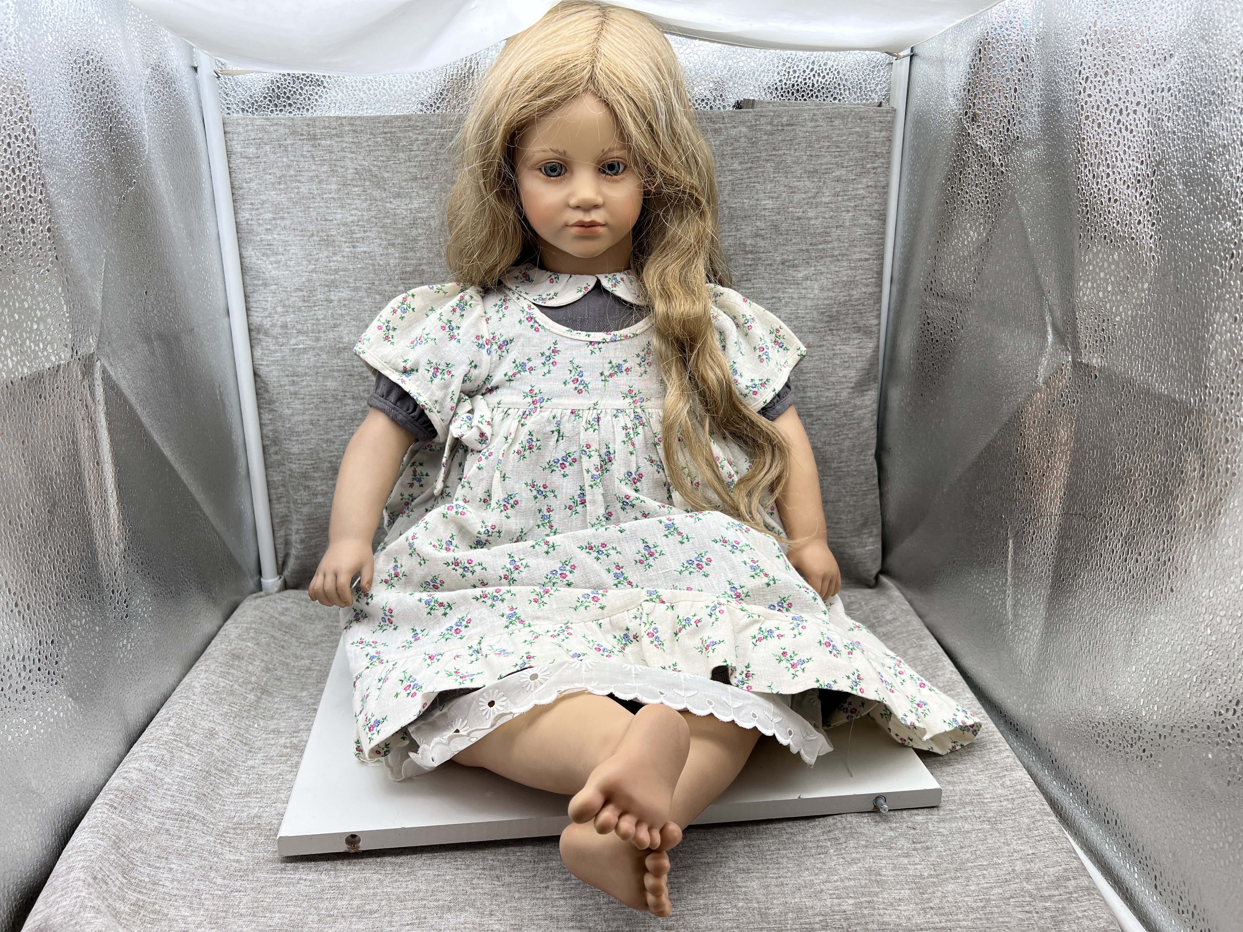 Annette Himstedt Puppe Ellen 65 cm. Top Zustand  