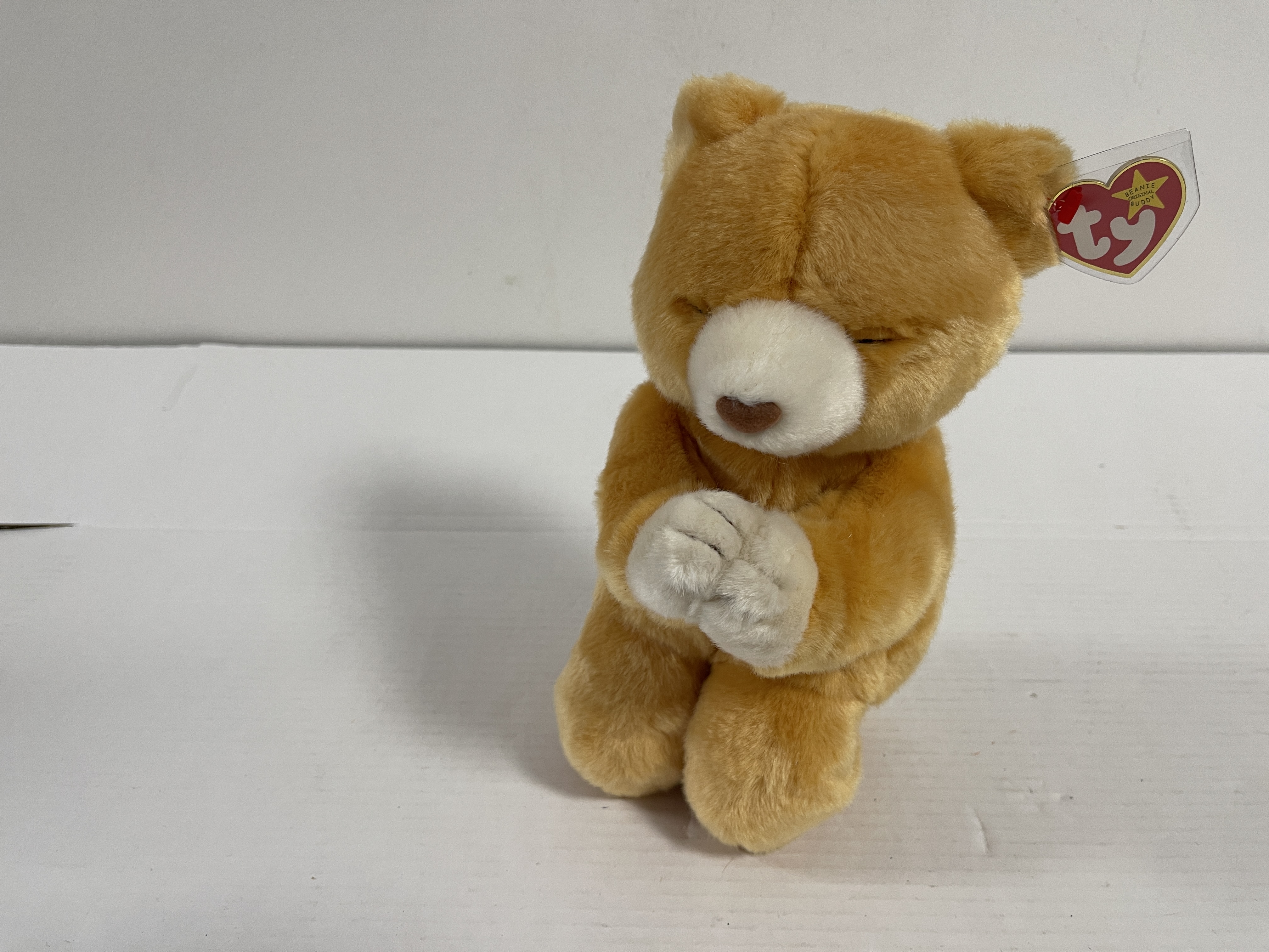 Sammler Stofftier Beanie Babies - Teddybär - 26 cm. Top Zustand