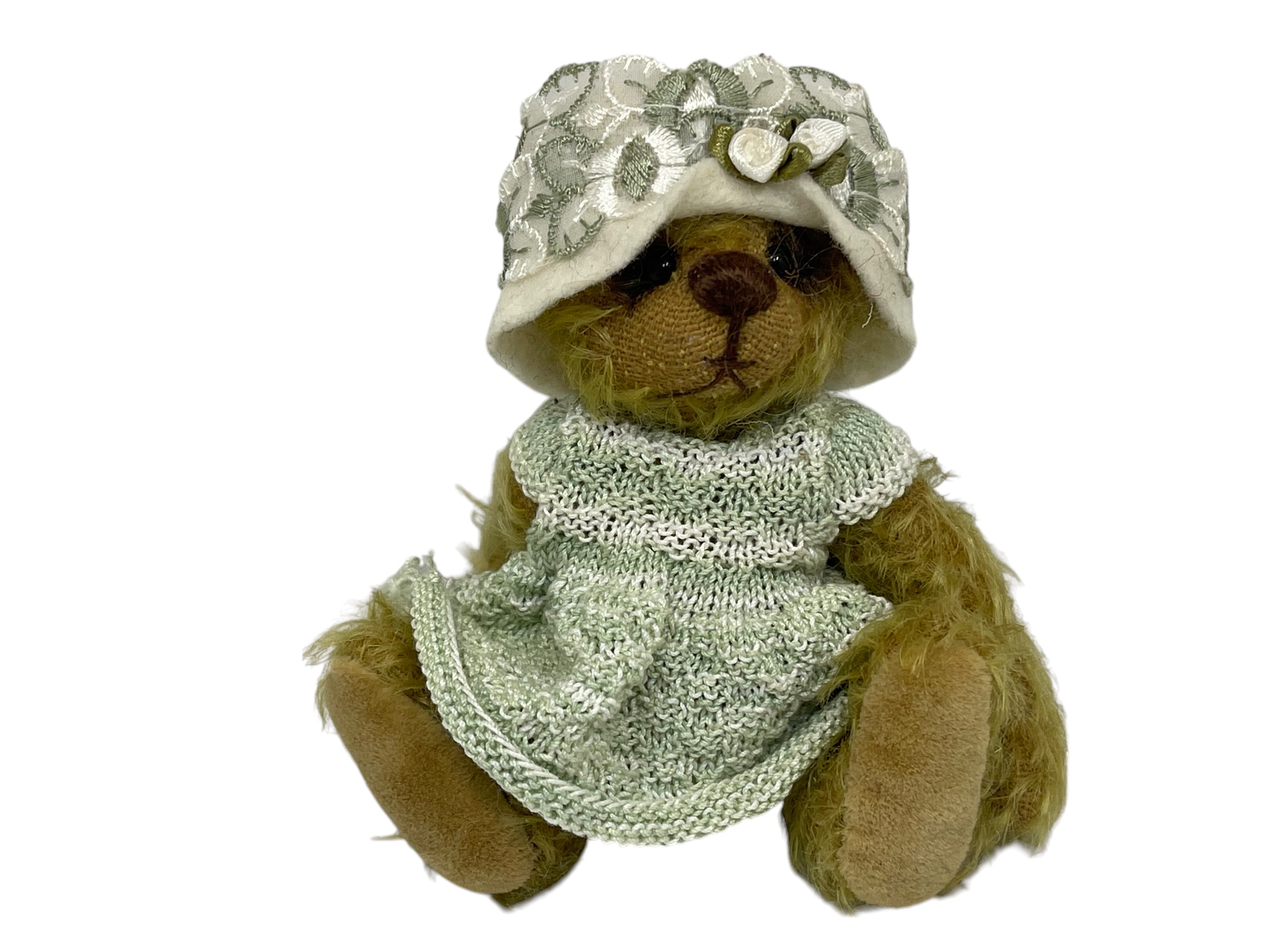 Künstlerbär Teddybär Bears by Annie Beerten 16,5 cm. Top Zustand.   