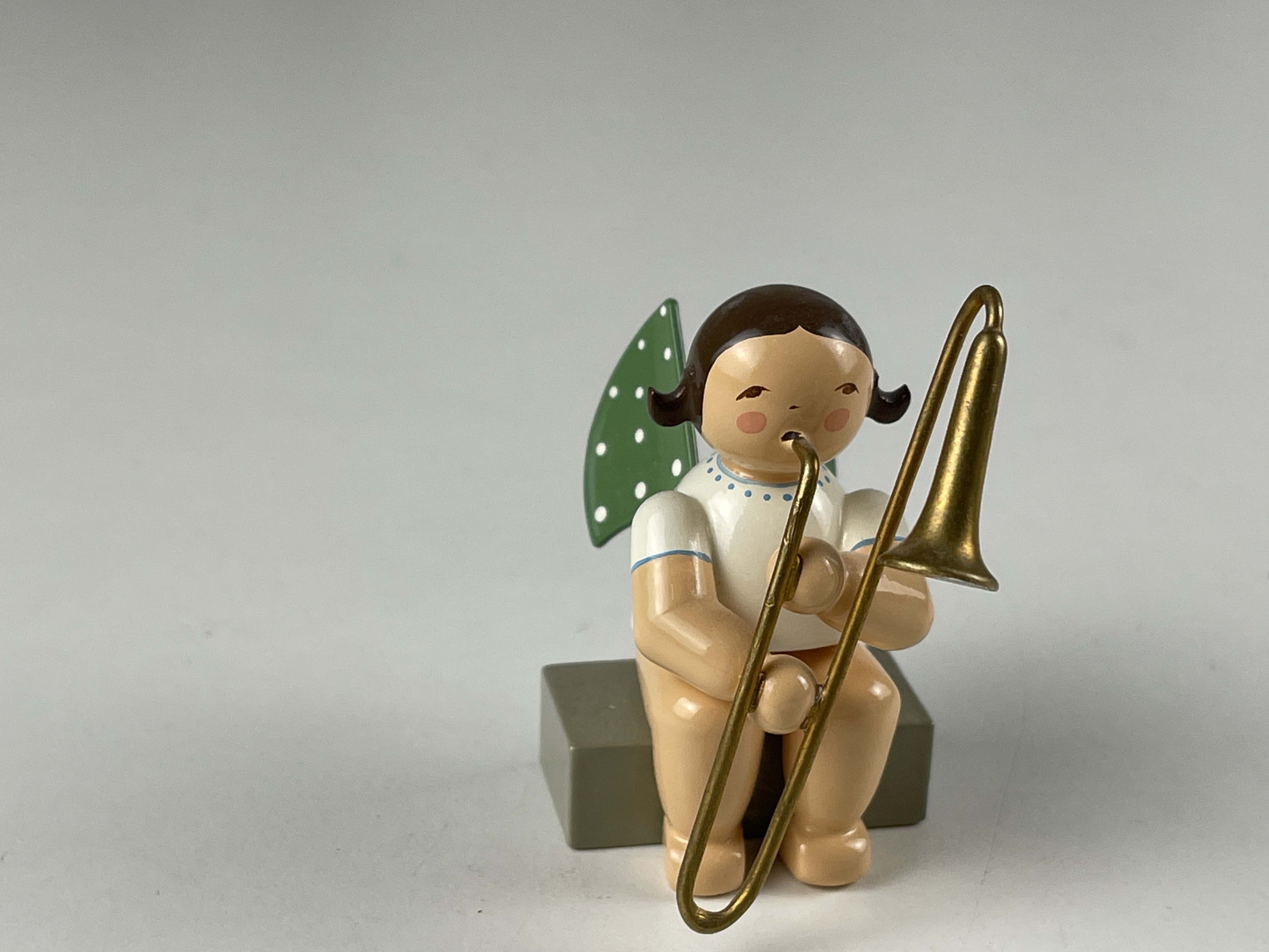 Wendt und Kühn Erzgebirge Figur Engel 5,5 cm. Top Zustand      