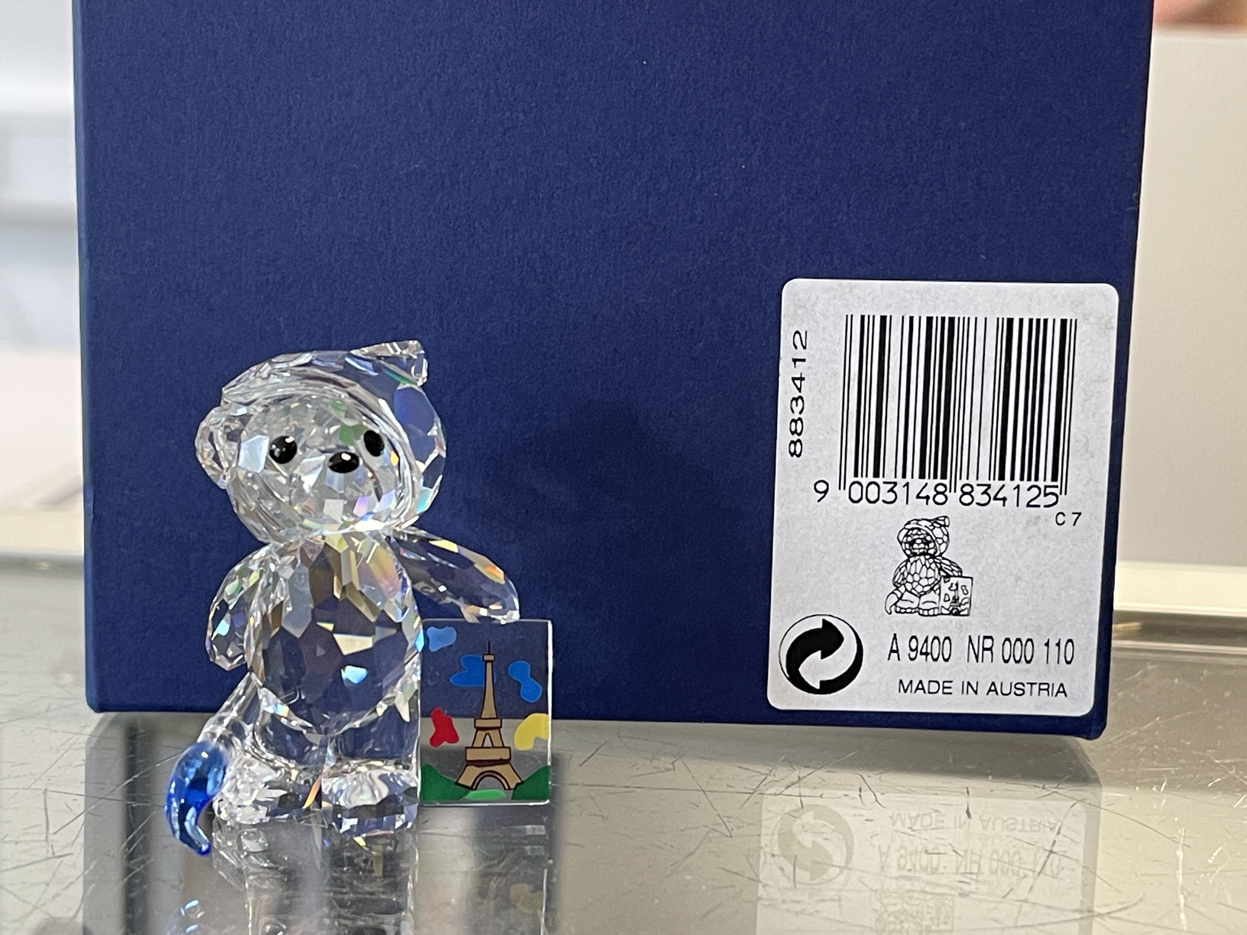 Swarovski Figur 883412 Kris Bär Francois 4,5 cm Ovp Zertifikat Top Zustand  