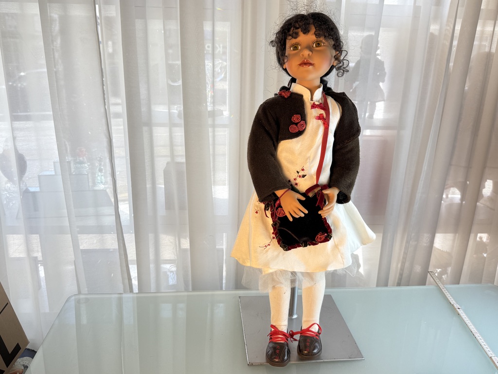 Künstlerpuppe Götz Joke Grobben Vinyl Puppe 68 cm Top Zustand 