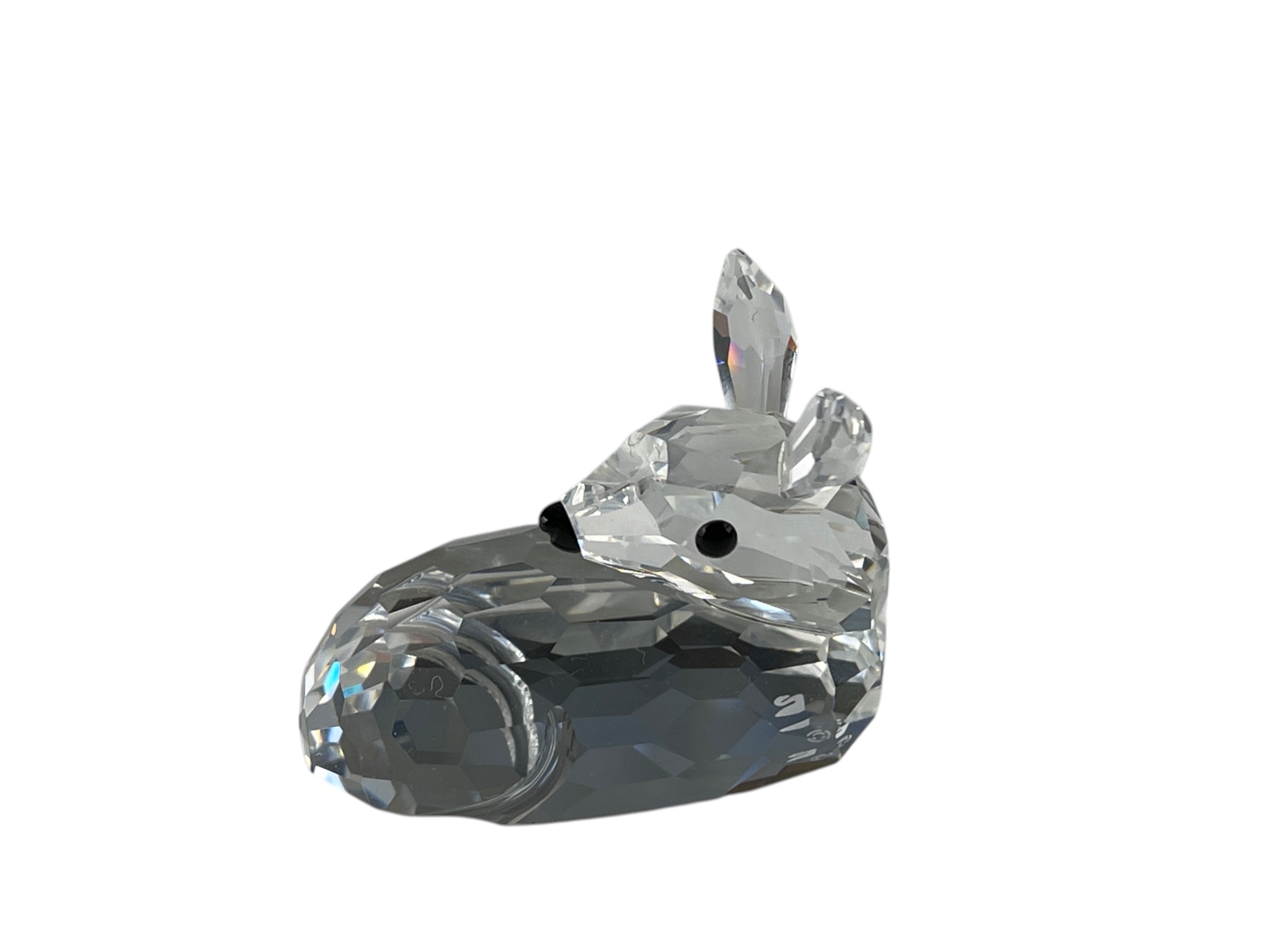  Swarovski Figur Kristall 183271 Rehkitz liegend 4 cm. Top Zustand 