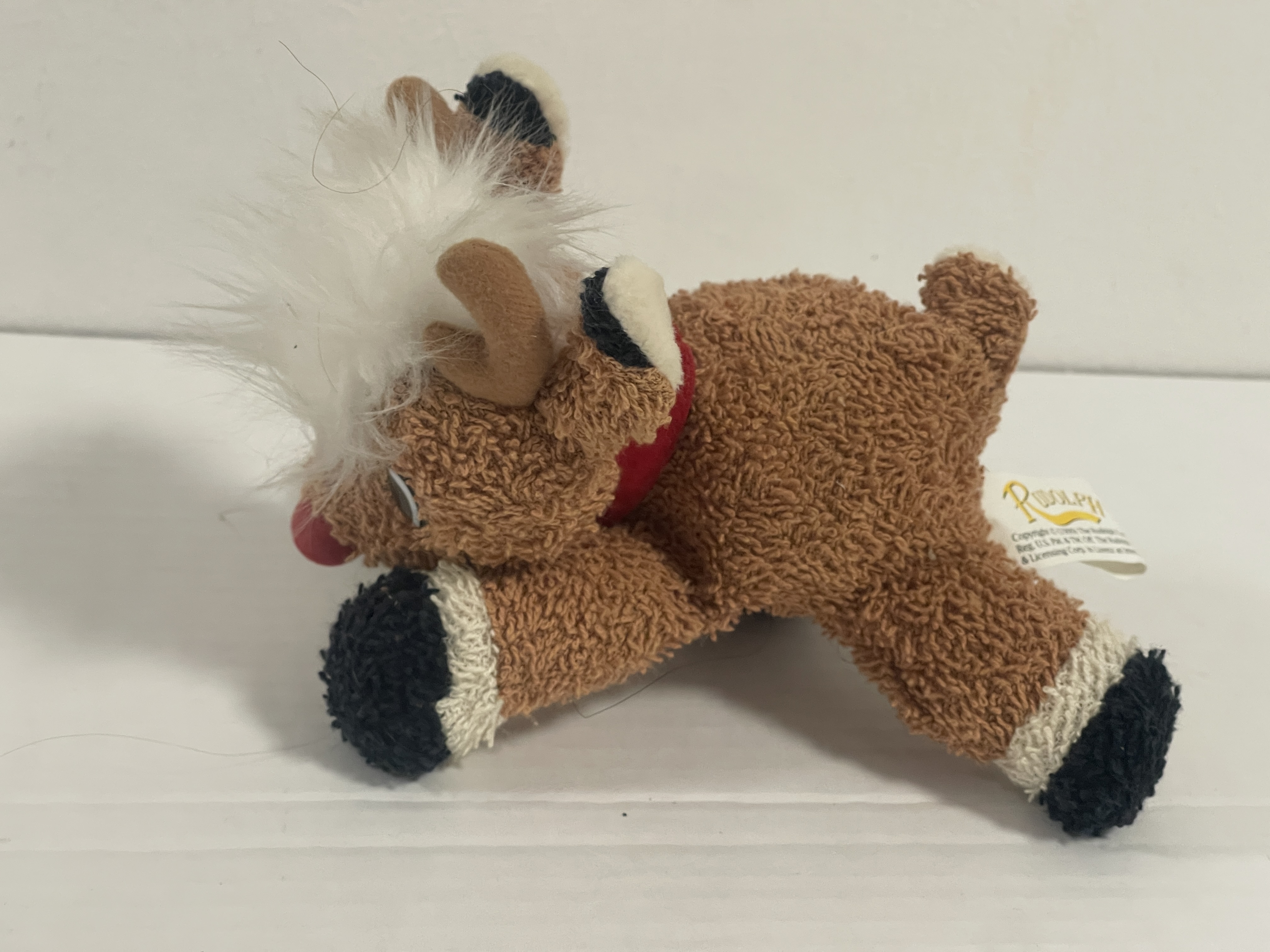 Sammler Stofftier Rentier Rudolph 15 cm. Top Zustand