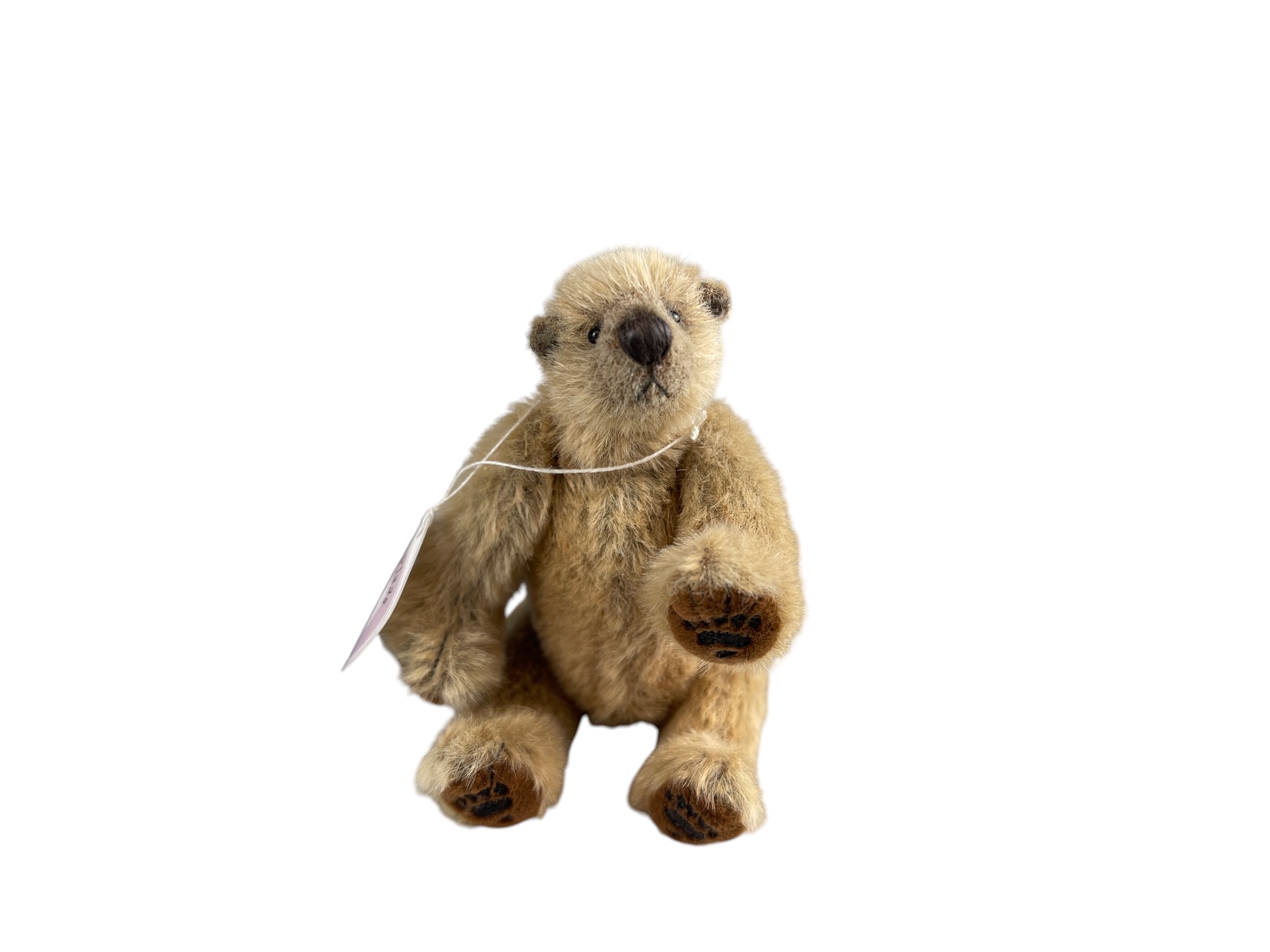 Künstlerbär Stofftier Teddybär Petra Plaas 11 cm. - Top Zustand.      