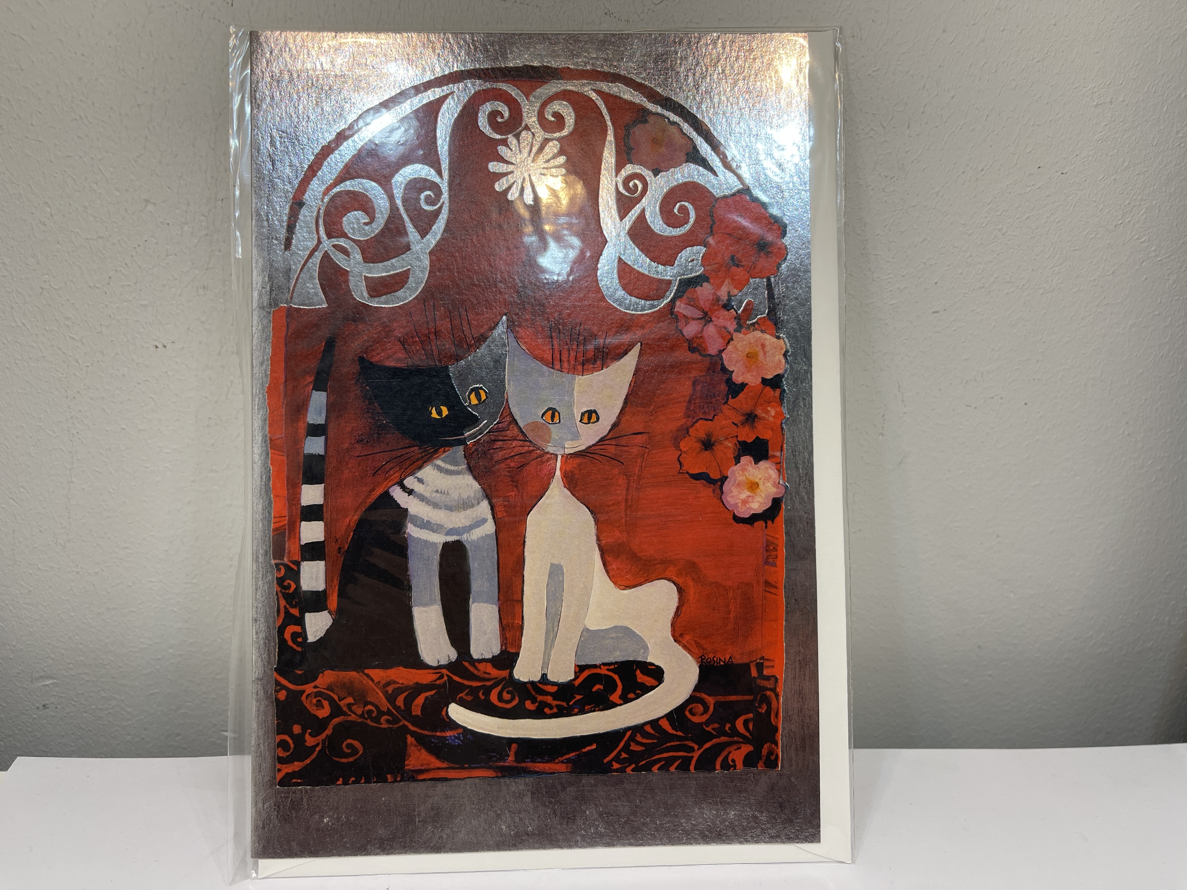 Rosina Wachtmeister 66-987-19-9 Grußkarten Set 5 Stück je 17,5 cm - Unbenutzt  