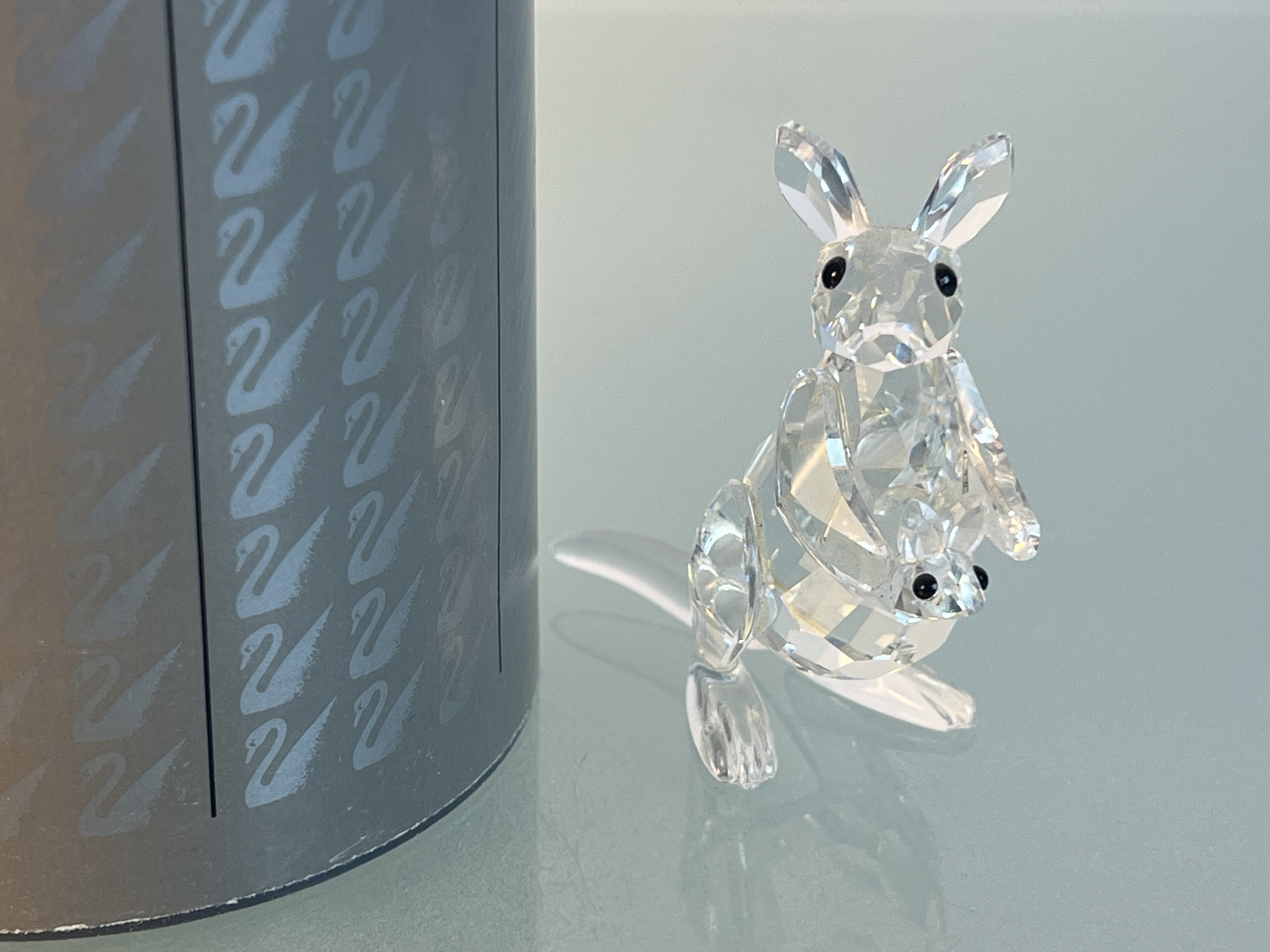  Swarovski Figur 181756 Känguru 6 cm. Ovp & Zertifikat. Top Zustand