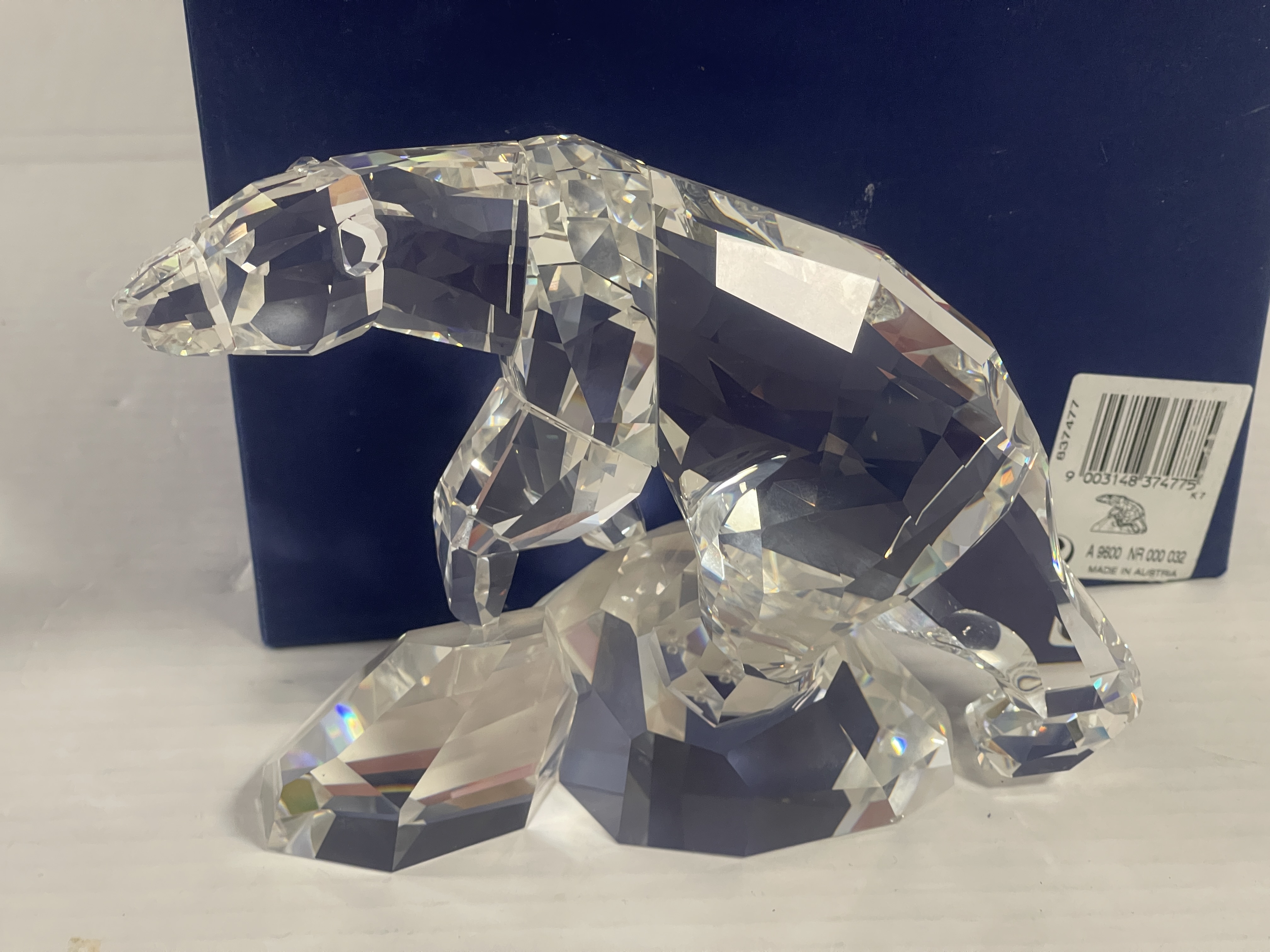  Swarovski Figur 837477 Eisbär Nanuc 17 cm. Ovp & Zertifikat Top Zustand  