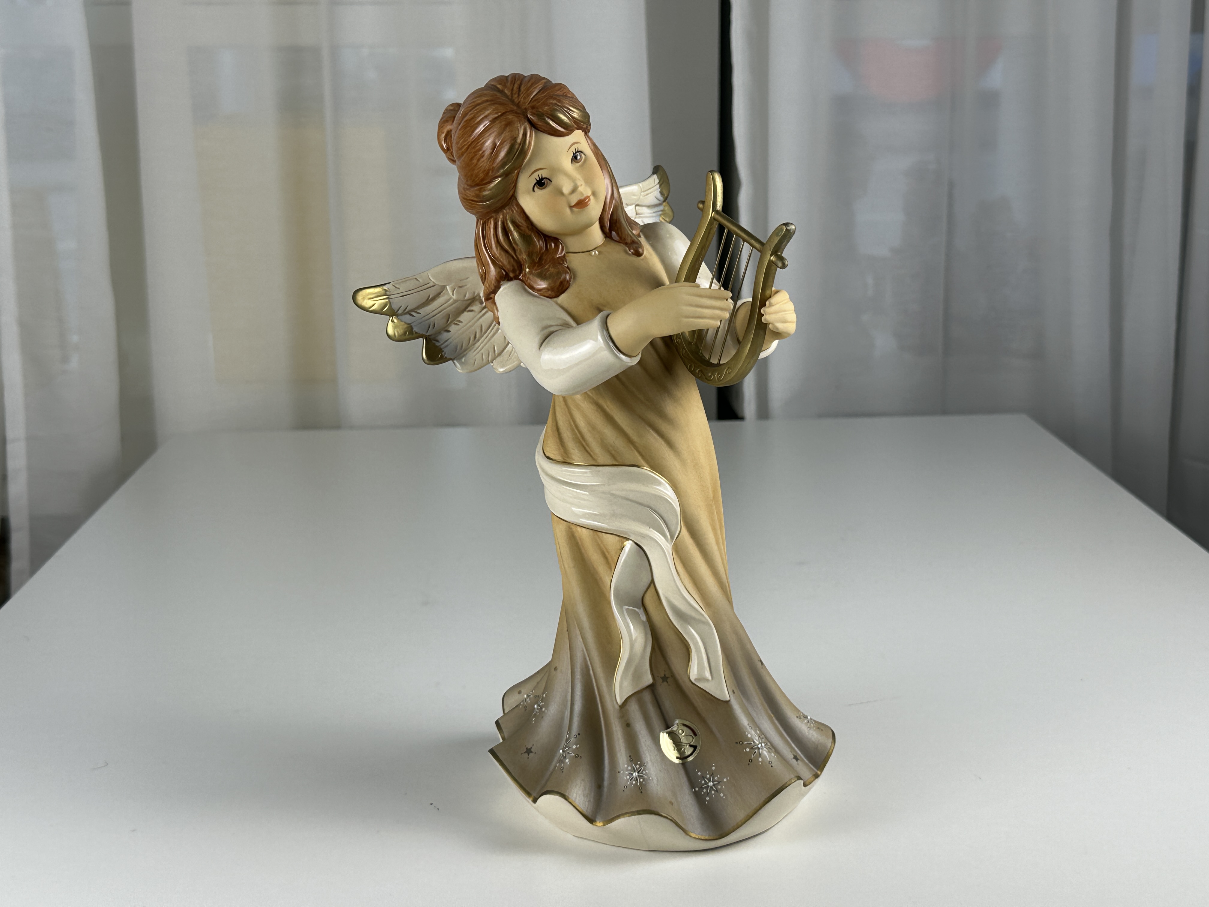 Goebel Figur 41-512 Engel Heller Harfenklang 31 cm. 1 Wahl Top Zustand