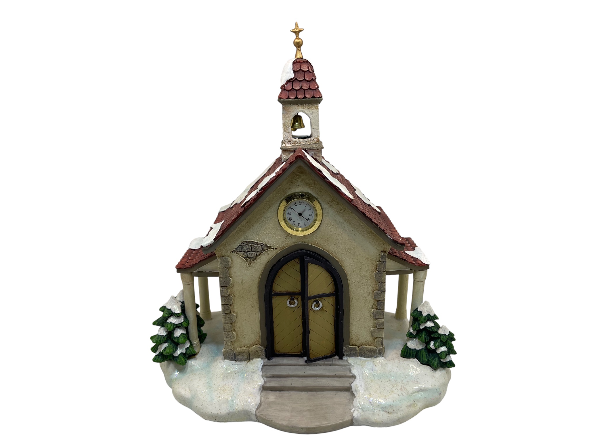 Hummel Figur Spieluhr Kirche / Kapelle 24 x 21 x 13 cm. 1 Wahl. Zustand siehe Fotos  