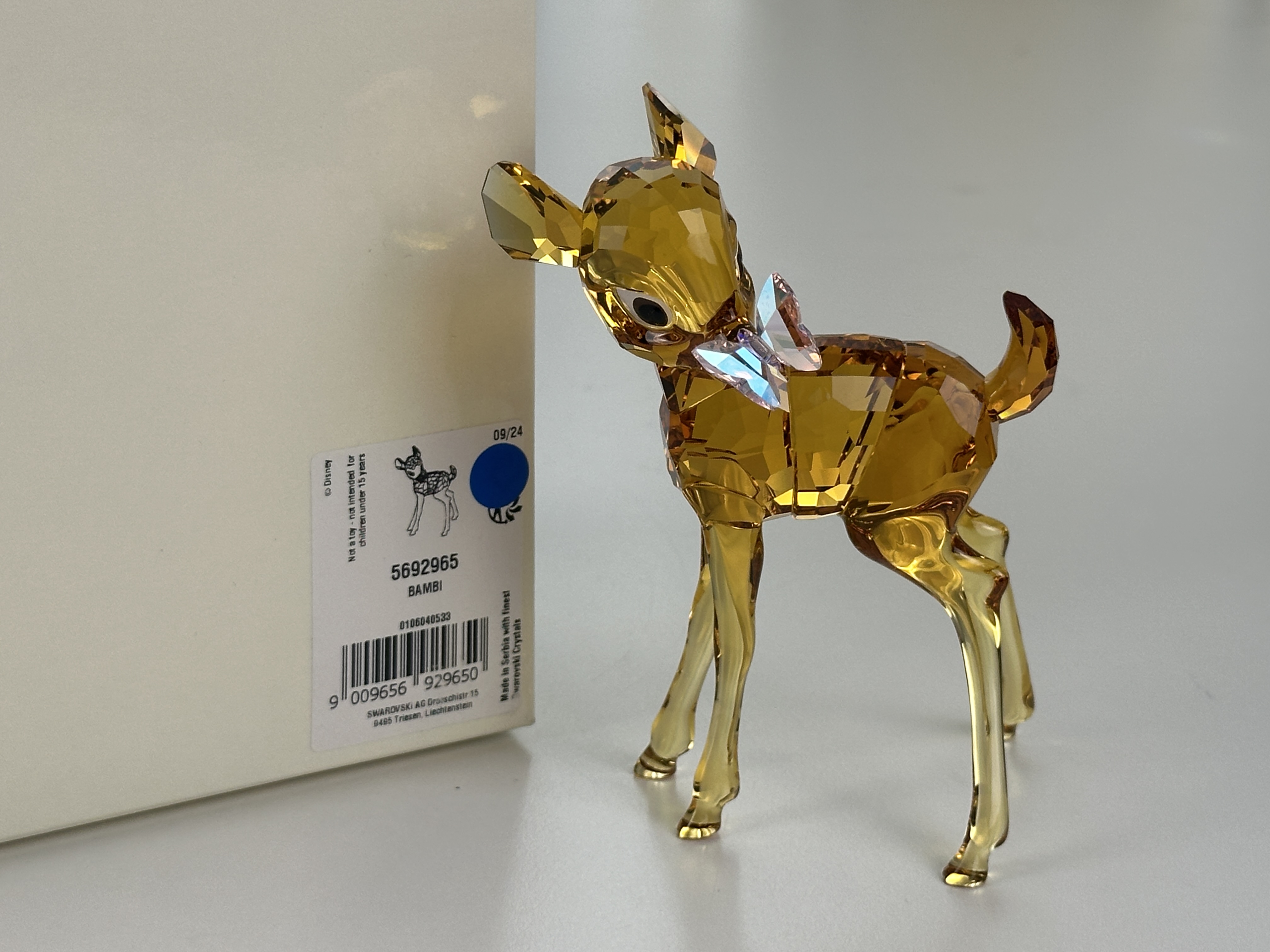 Swarovski Figur 5692965 Disney Classics Bambi 10.6 cm. Mit OVP & Zertifikat. Top Zustand