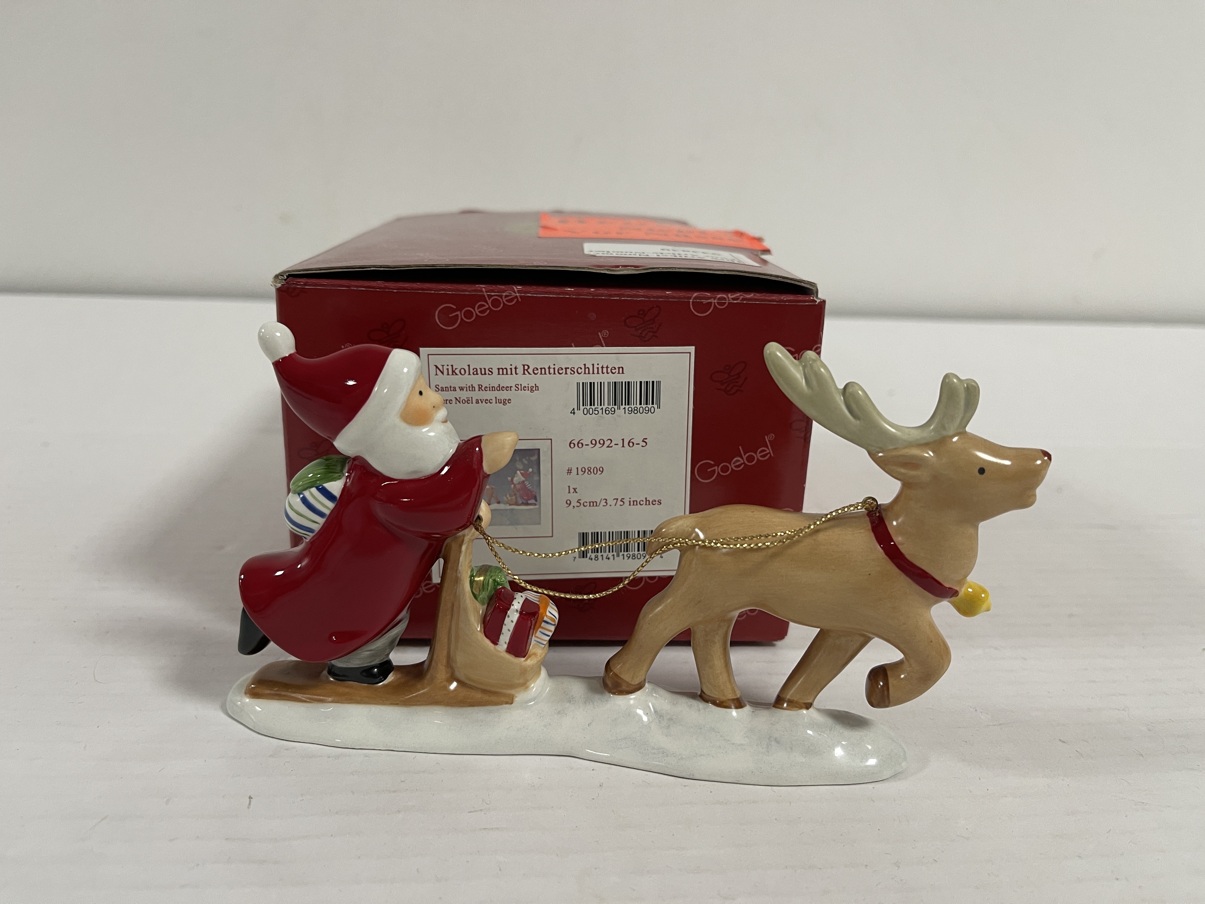 Goebel Figur Weihnachtsmann - 9,5 cm Top Zustand mit OVP