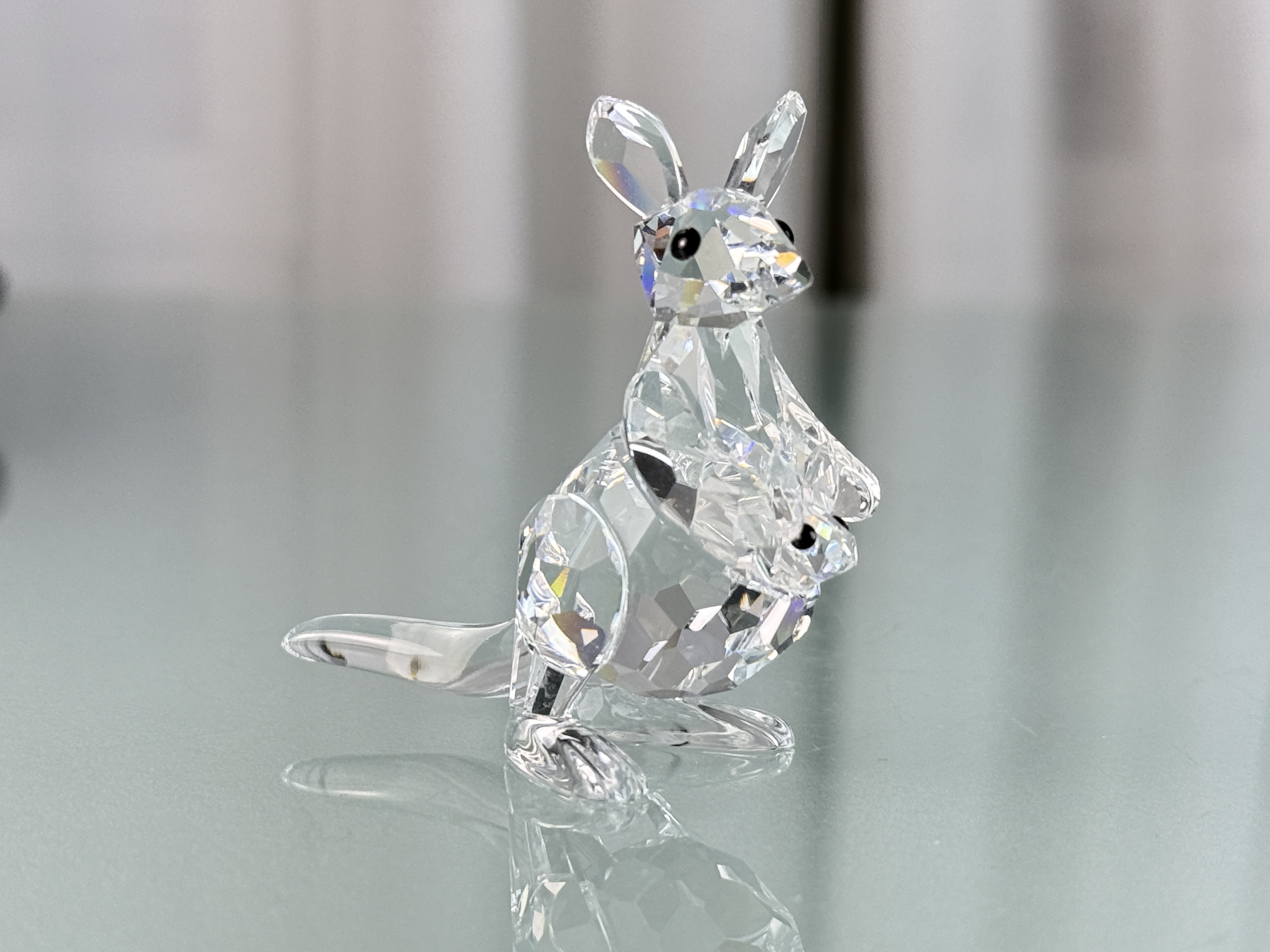 Swarovski Figur 181756 Känguru 6 cm Top Zustand 