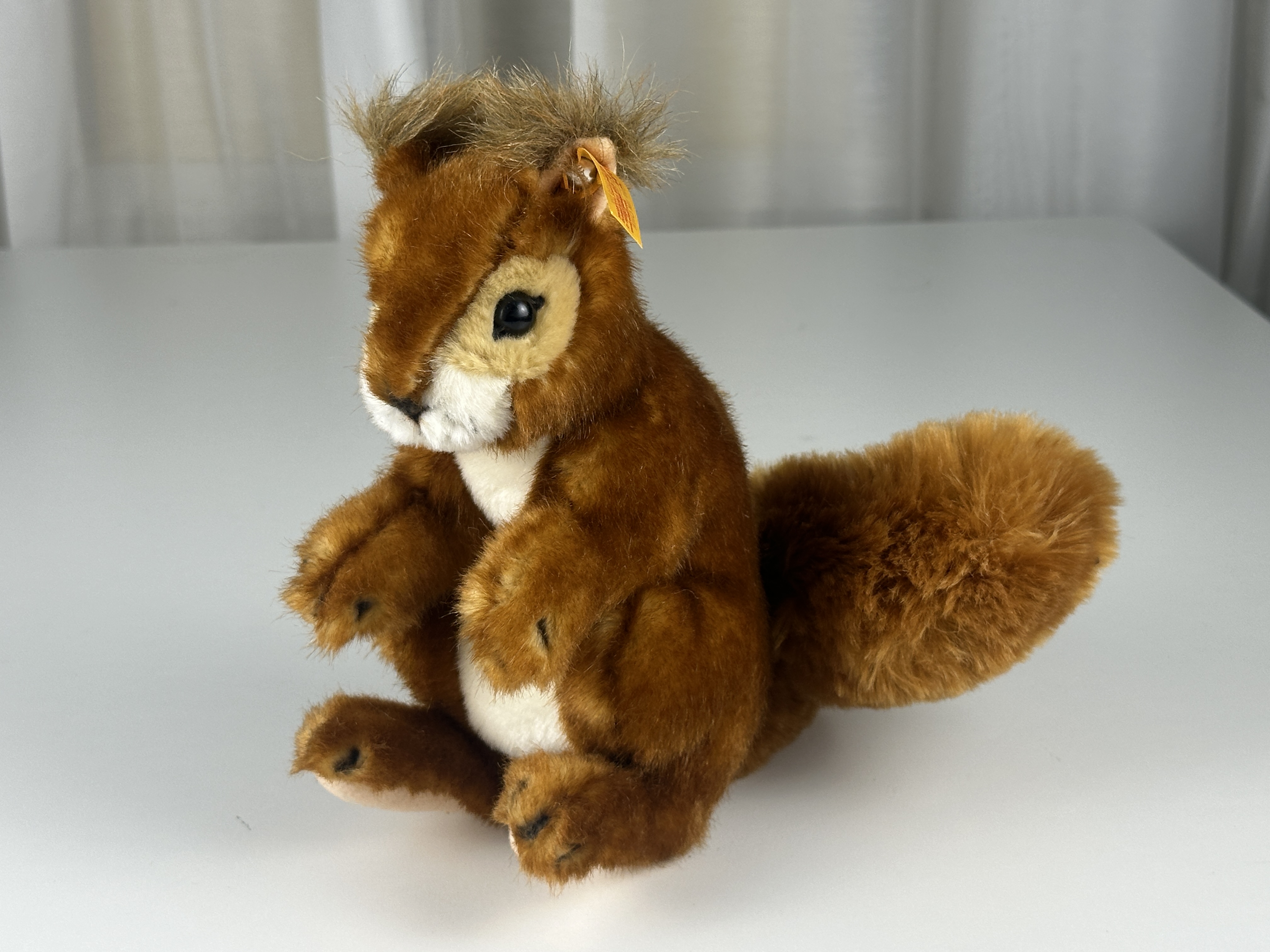 Steiff Tier 045141 Niki Eichhörnchen 21 cm. Top Zustand