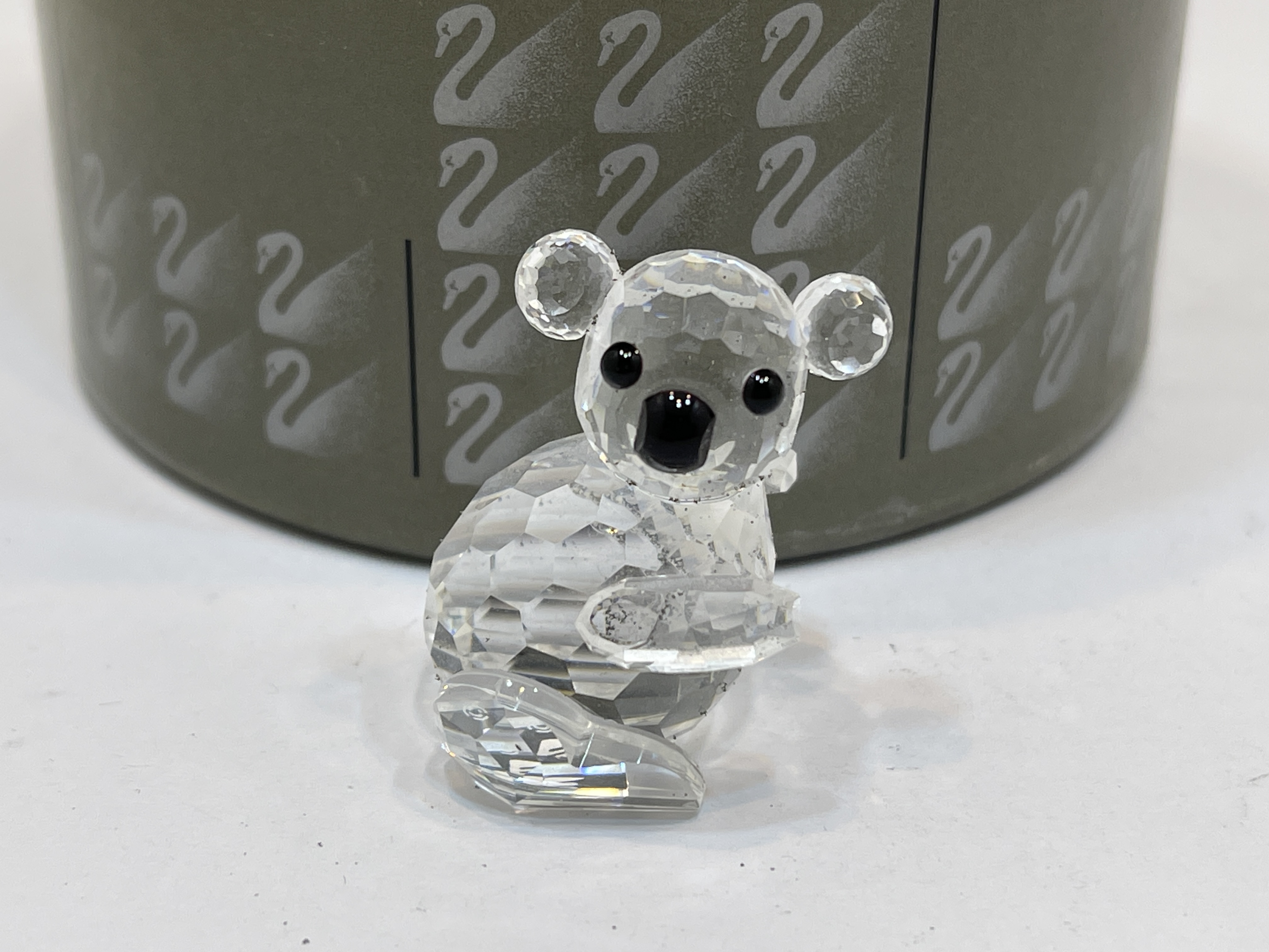 Swarovski Figur 014366 Koala Bär ( Groß ) Mutter 4,5 cm. Mit Ovp & Zertifikat 