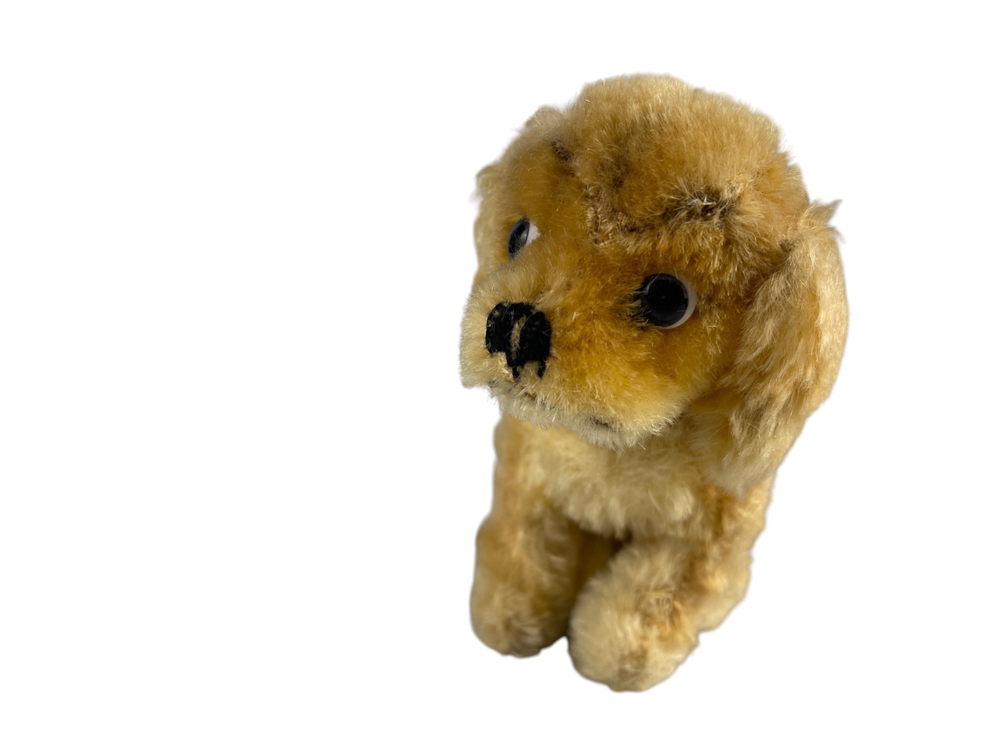 Steiff Tier Stofftier Sammler Hund 11 x 12 cm.  Zustand siehe Fotos