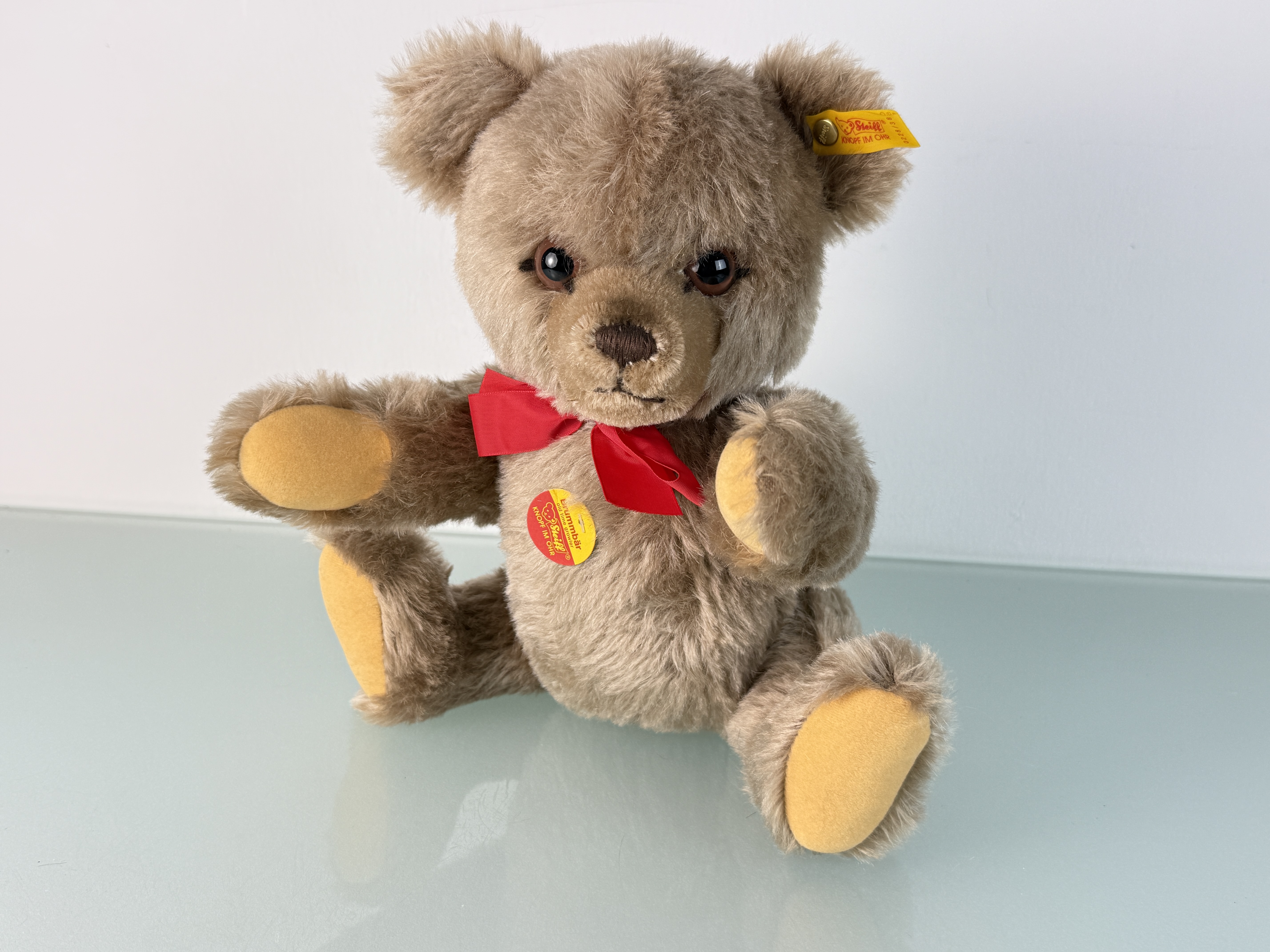 Steiff Tier 0228/38 TeddyBär Brummbär 36 cm. Top Zustand 
