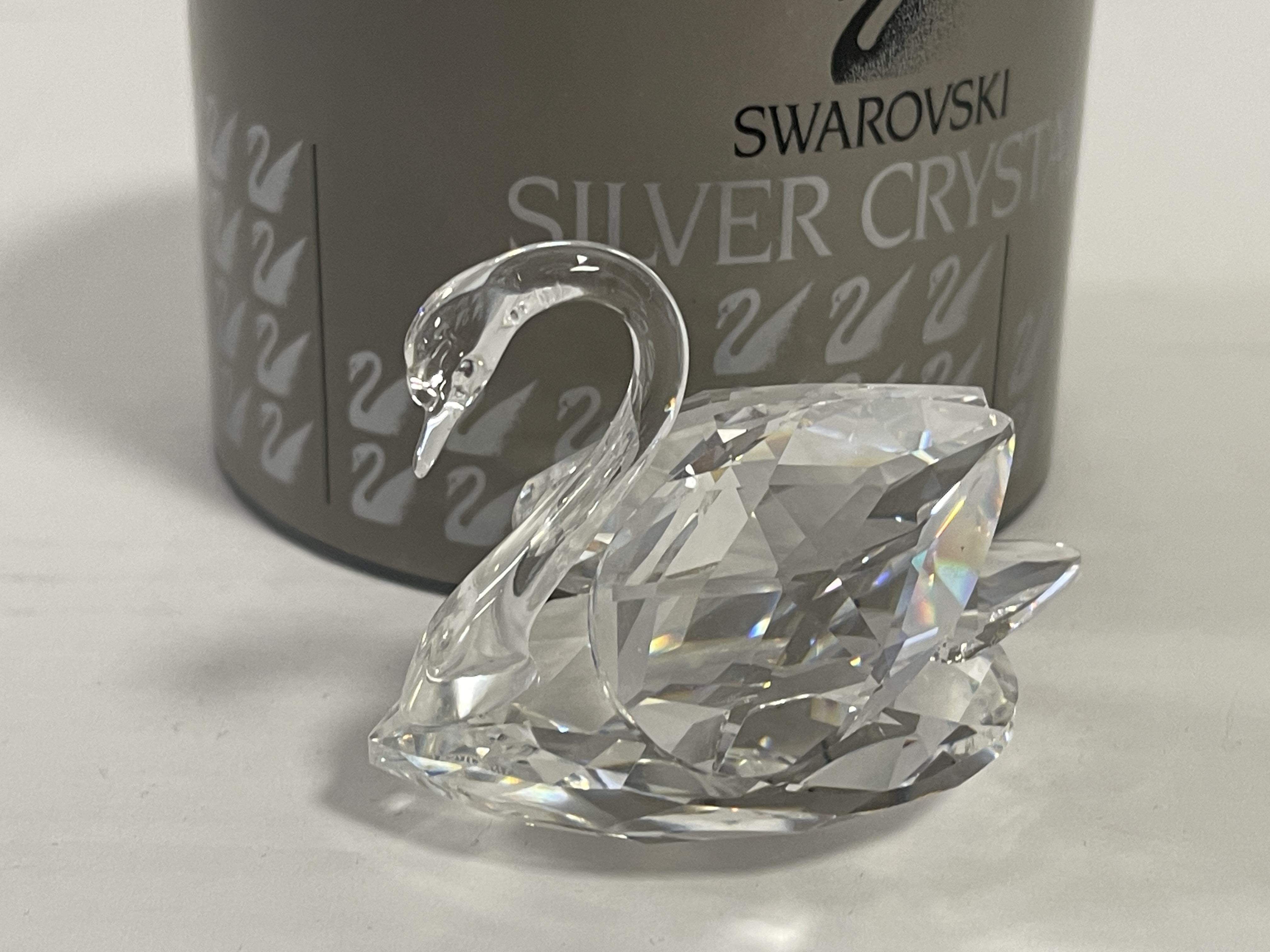  Swarovski Figur 010006 Schwan 6 cm. Ovp & Zertifikat Top Zustand 
