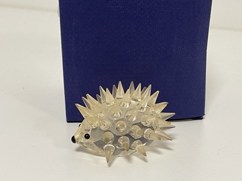 Swarovski Figur Kristall 013265 Igel 6 cm. Ovp + Zertifikat +  Zustand  siehe Fotos