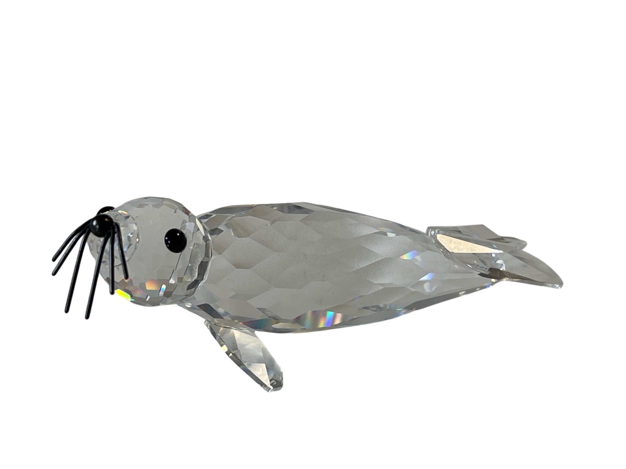  Swarovski Figur 012261 Großer Seehund / Robbe 10 cm. Top Zustand. 