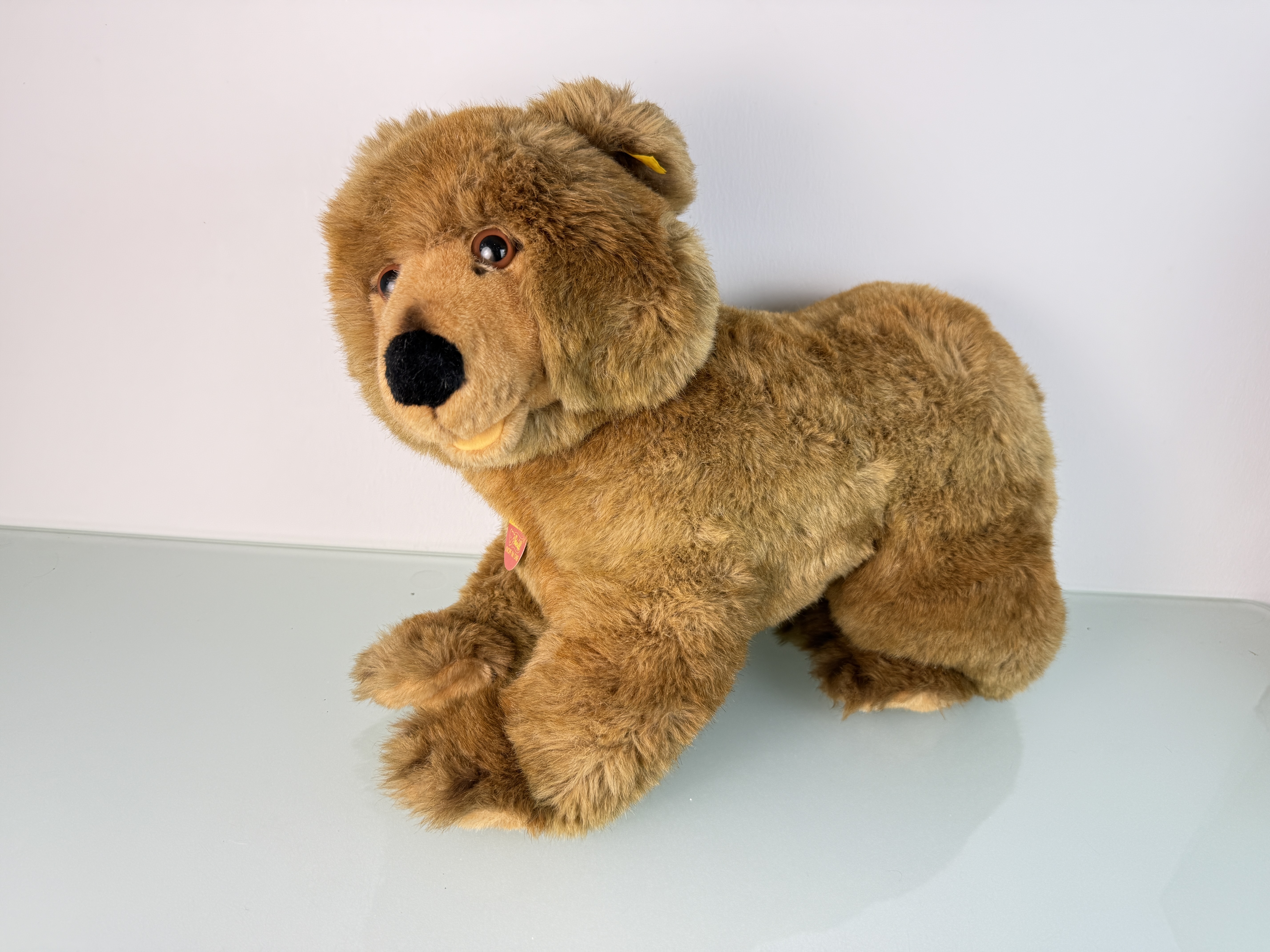 Steiff Tier Teddy 100116 Bär 40 x 48 cm. Top Zustand  