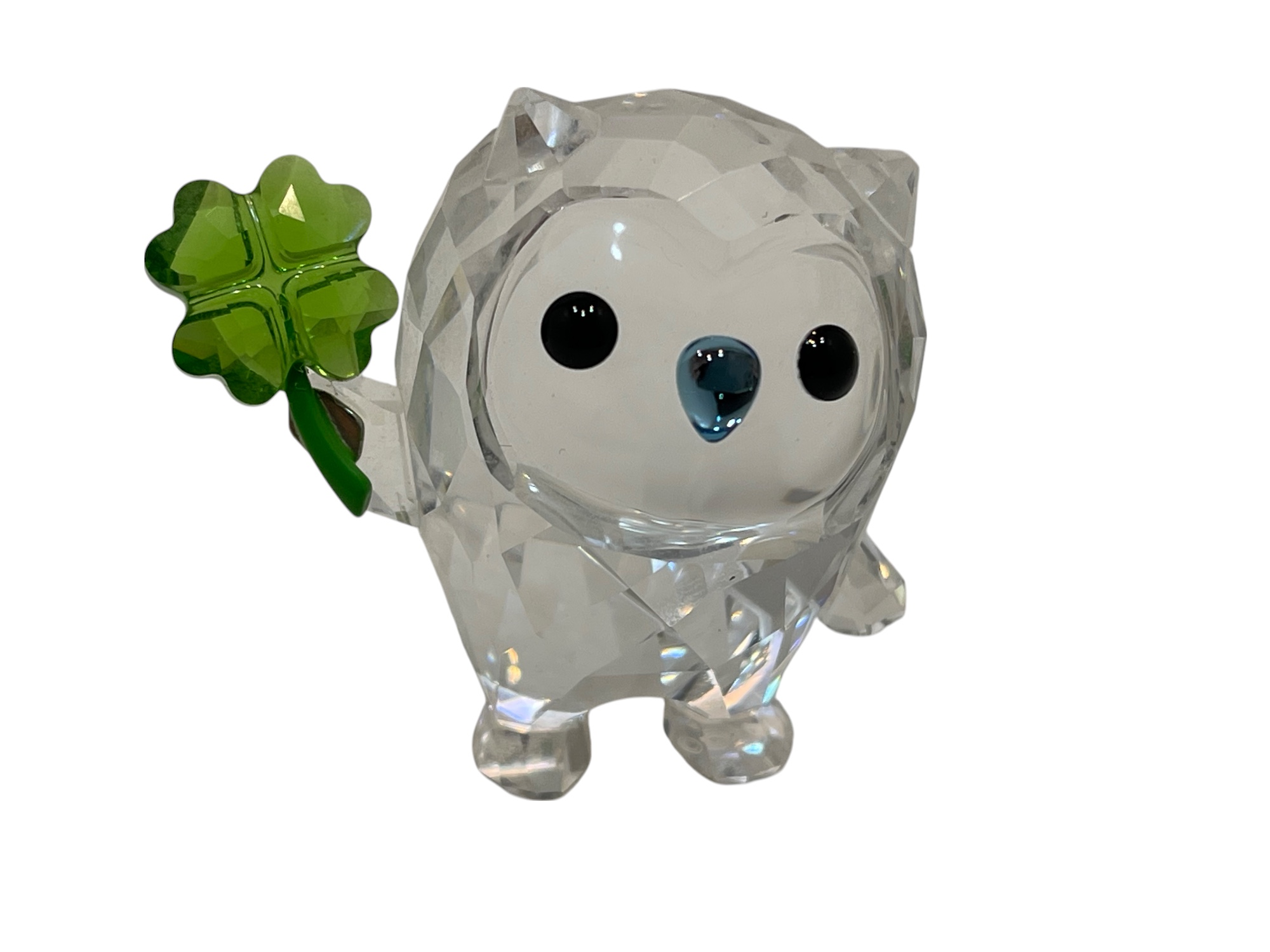 Swarovski Figur 5270265 HAPPY-HOOT Eule Ich hab Glück  5 cm. Top Zustand  