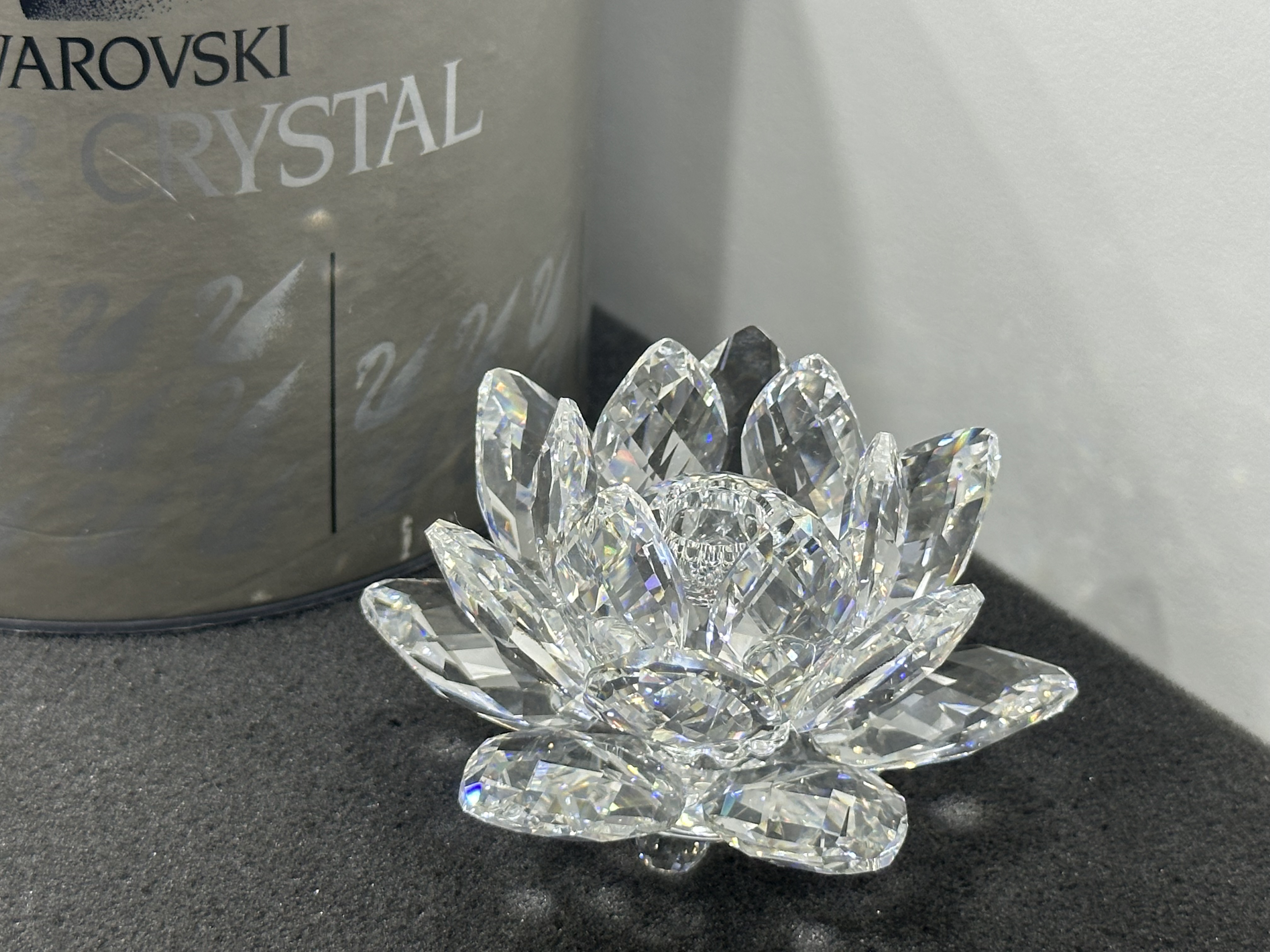 Swarovski Figur 011867 Seerose 8,5 cm Ø. Ovp. Top Zustand 