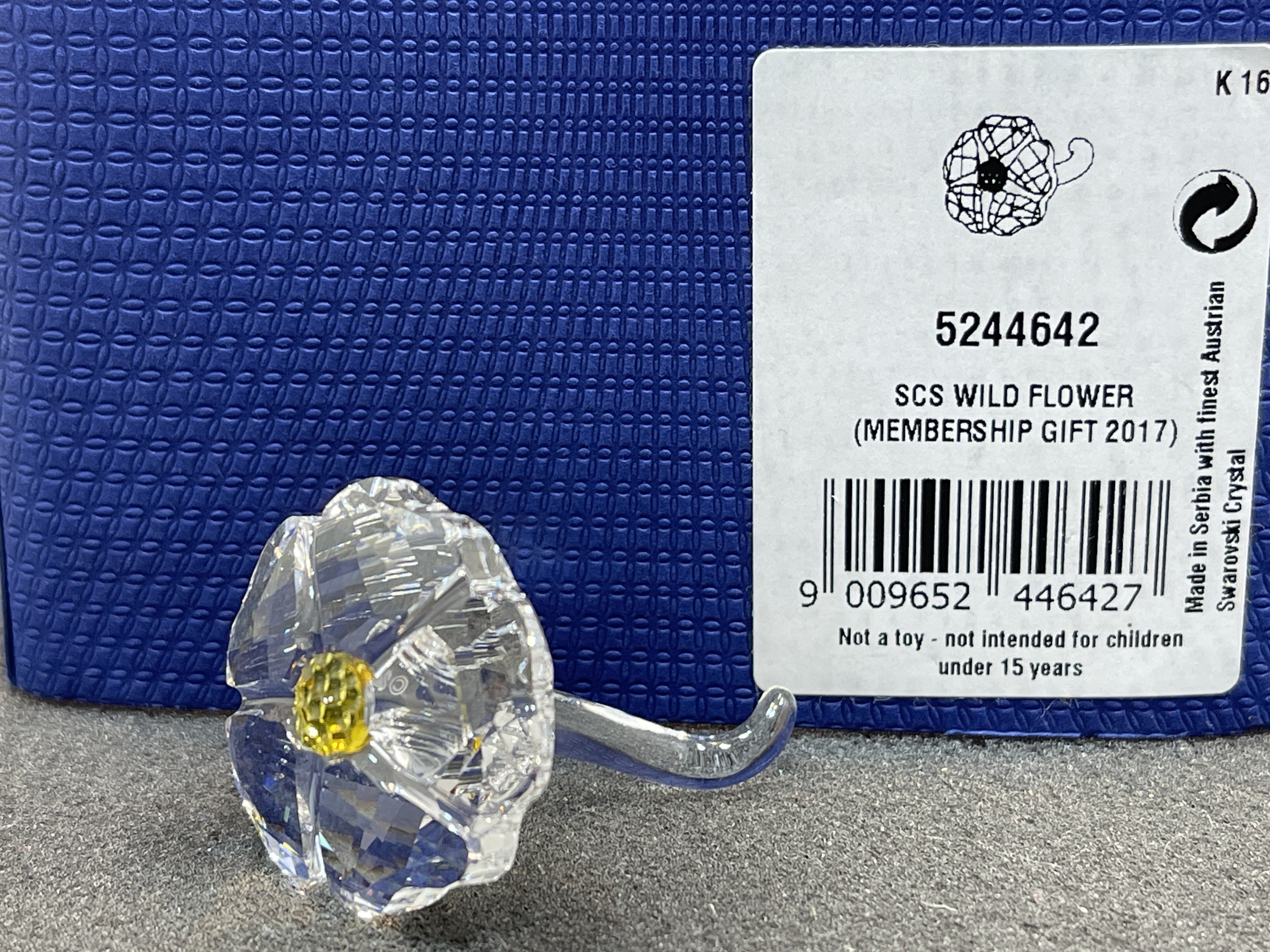 Swarovski Figur 5244642 SCS WildBlume. Ovp & Zertifikat  