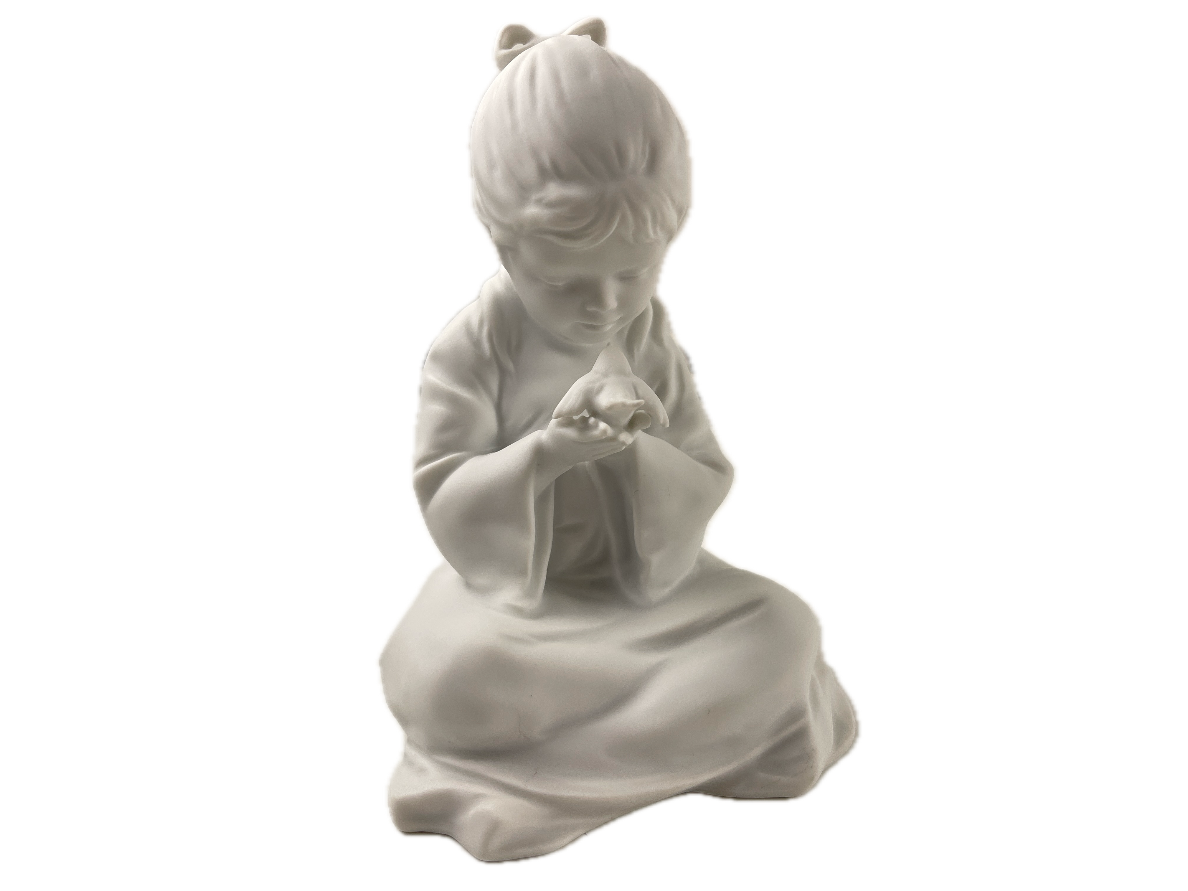 Kaiser Porzellan Figur Mädchen 14 cm - Top Zustand 