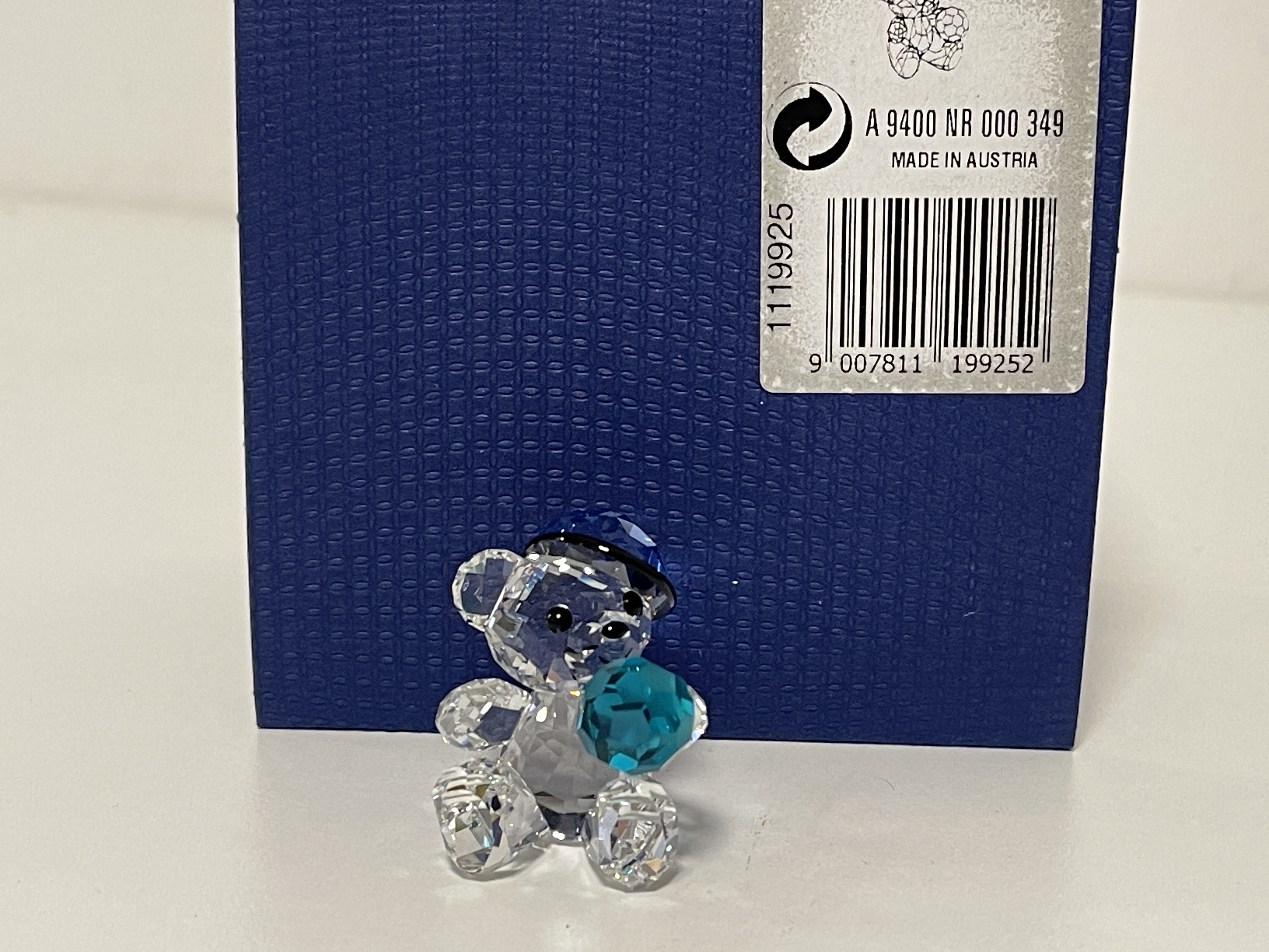  Swarovski Figur 1119925 Kris Bär Let´s Play Ball 3,3 cm Ovp Zertifikat Top Zustand 