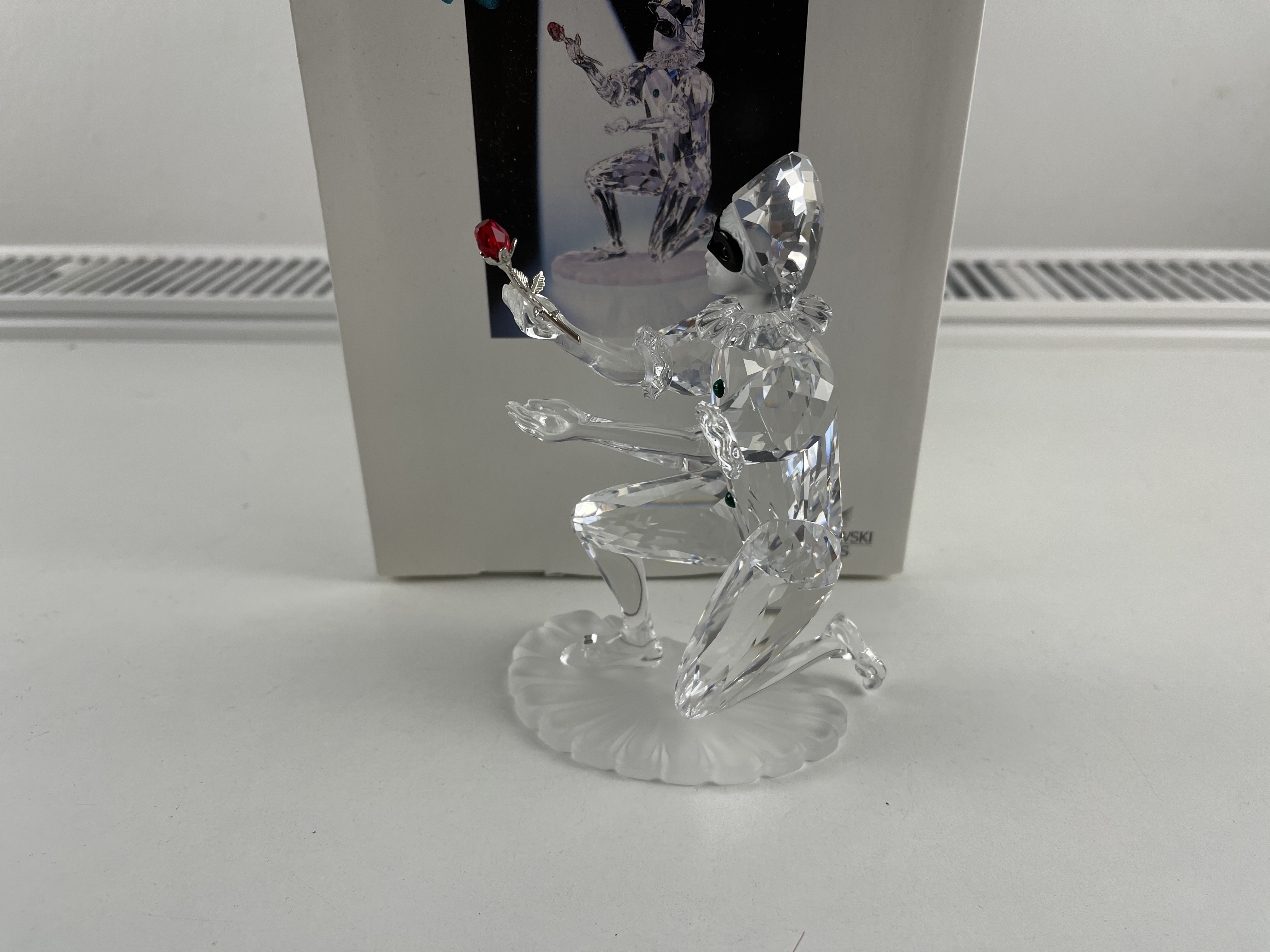  Swarovski 254044 Figur 13,5 cm Harlekin 2001 Ovp & Zertifikat. Top Zustand  