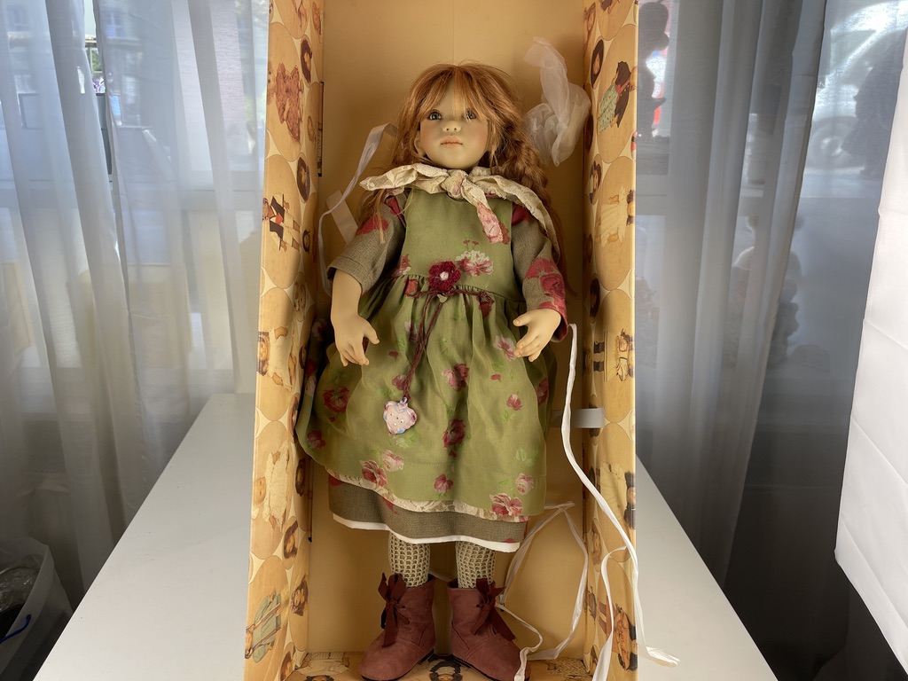 Annette Himstedt Puppe Vinyl 60 cm. Top Zustand  
