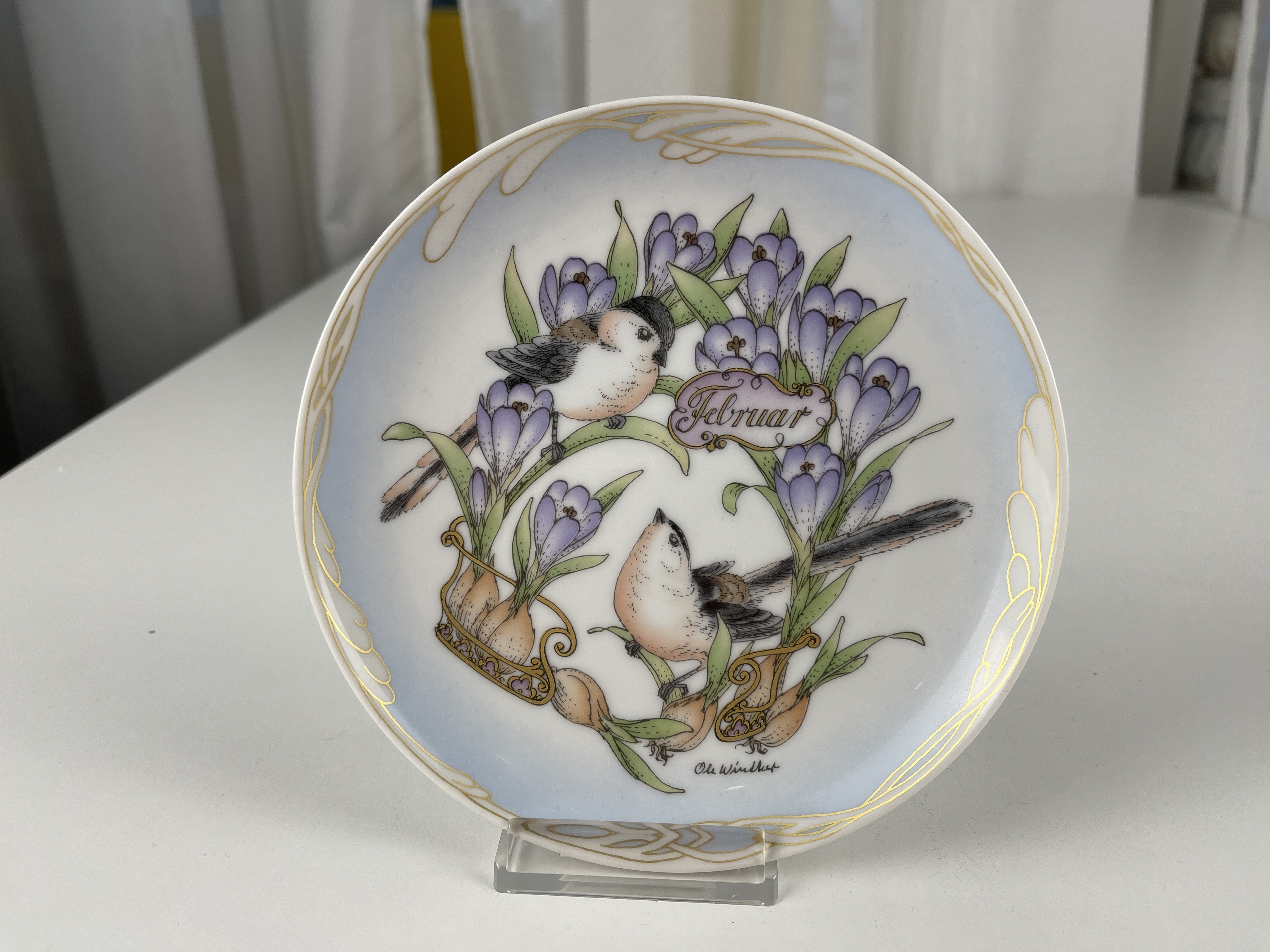 Hutschenreuther Porzellan Teller 16 cm Ø Top Zustand  