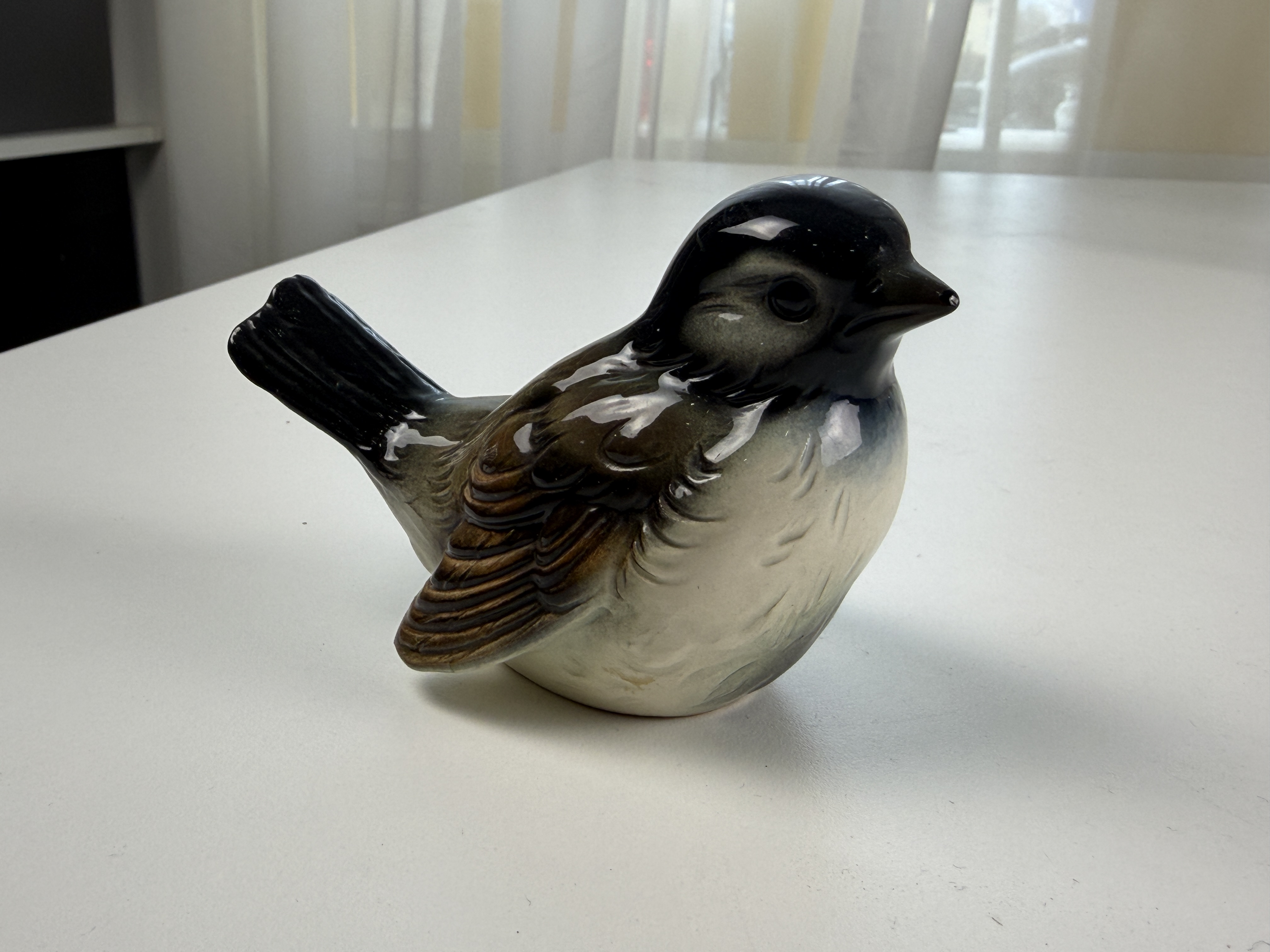 Goebel Figur CV73 Vogel Spatz Höhe 7,5 cm. Länge 10 cm. 1 Wahl Top Zustand  