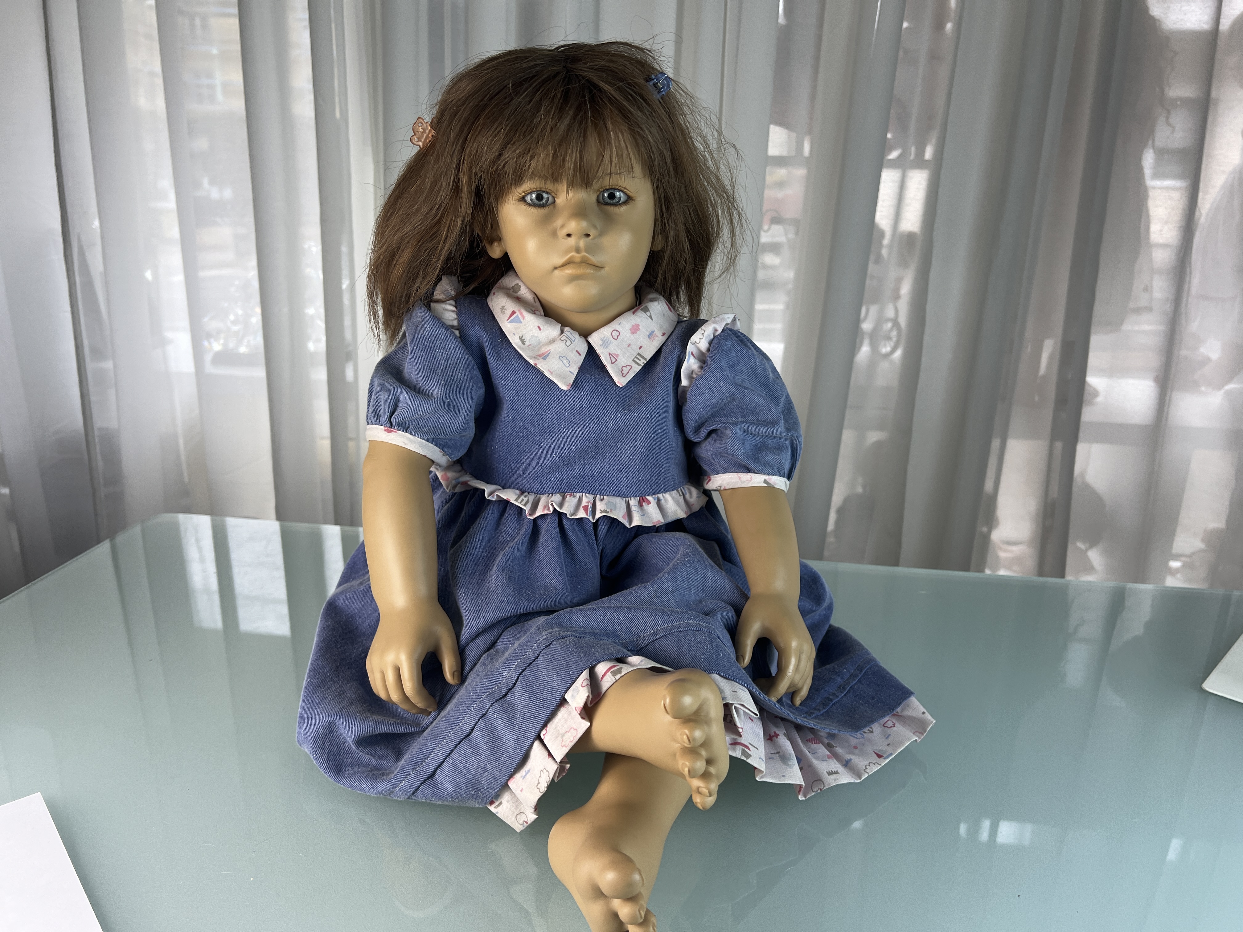 Annette Himstedt Puppe Friederike 80 cm. Top Zustand   