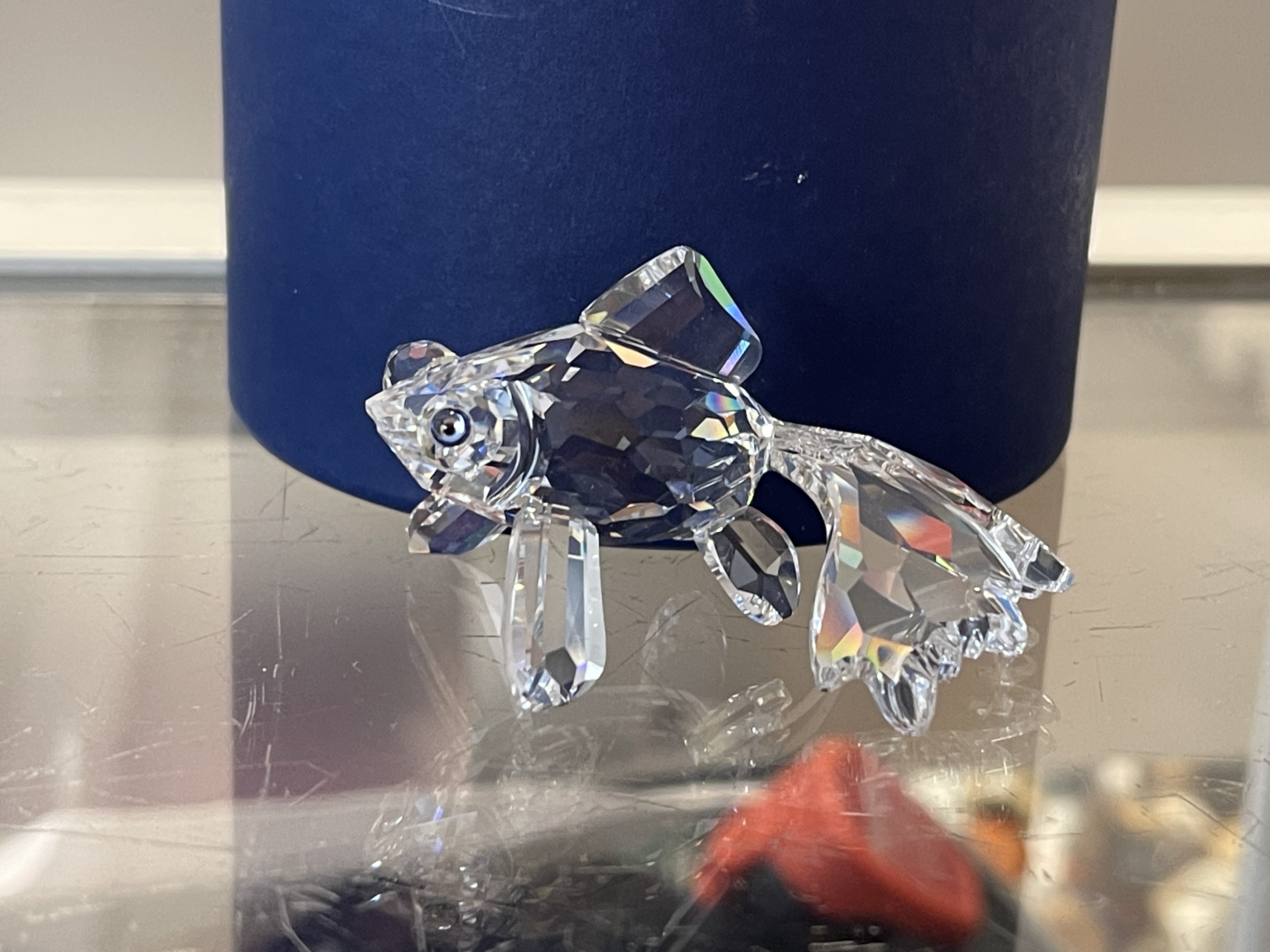 Swarovski Figur 631103 Goldfisch 6 cm Mit Ovp - Zertifikat Top Zustand  