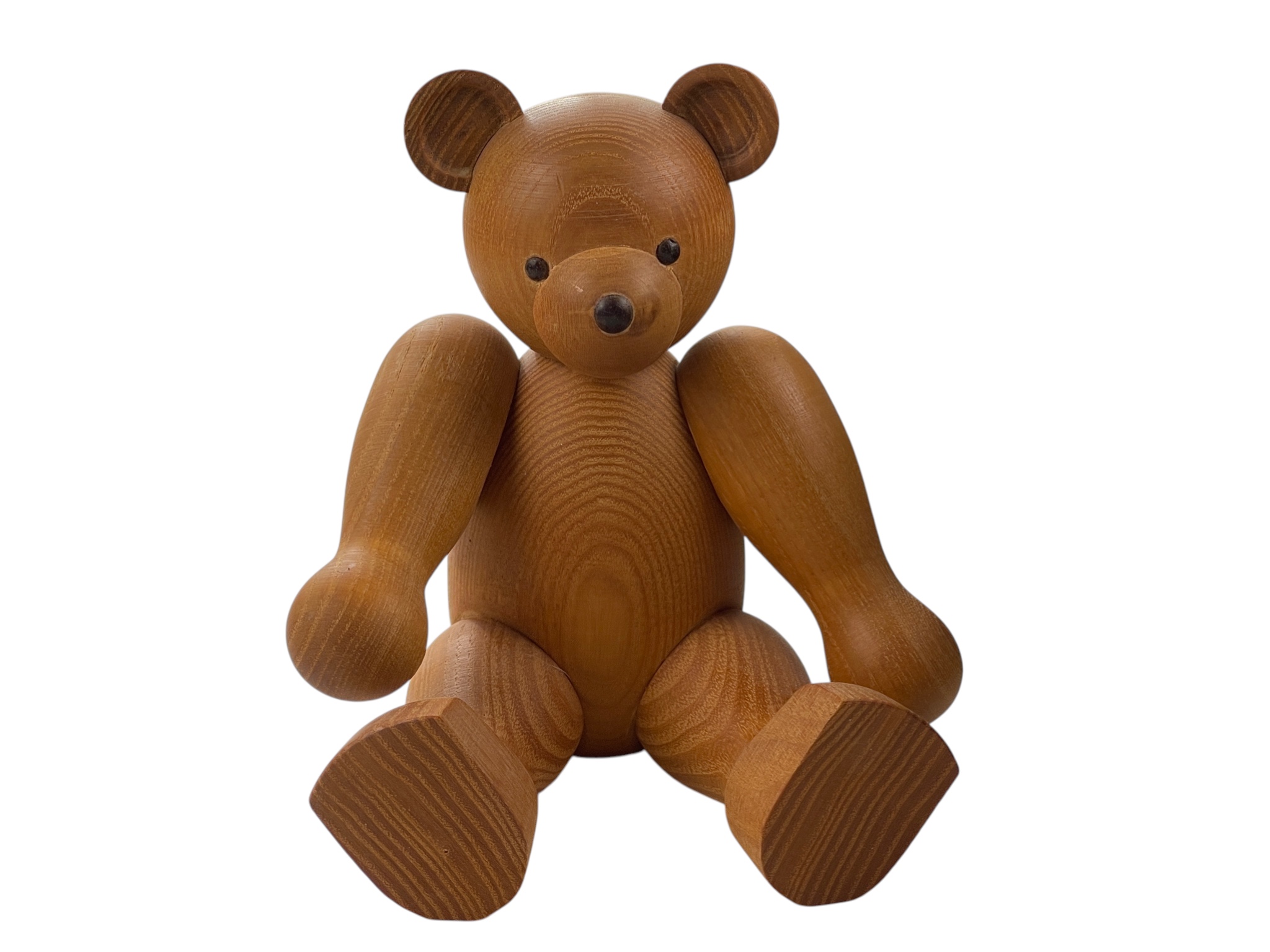 Erzgebirge Seiffener Figur Teddybär 13 cm. Top Zustand 
