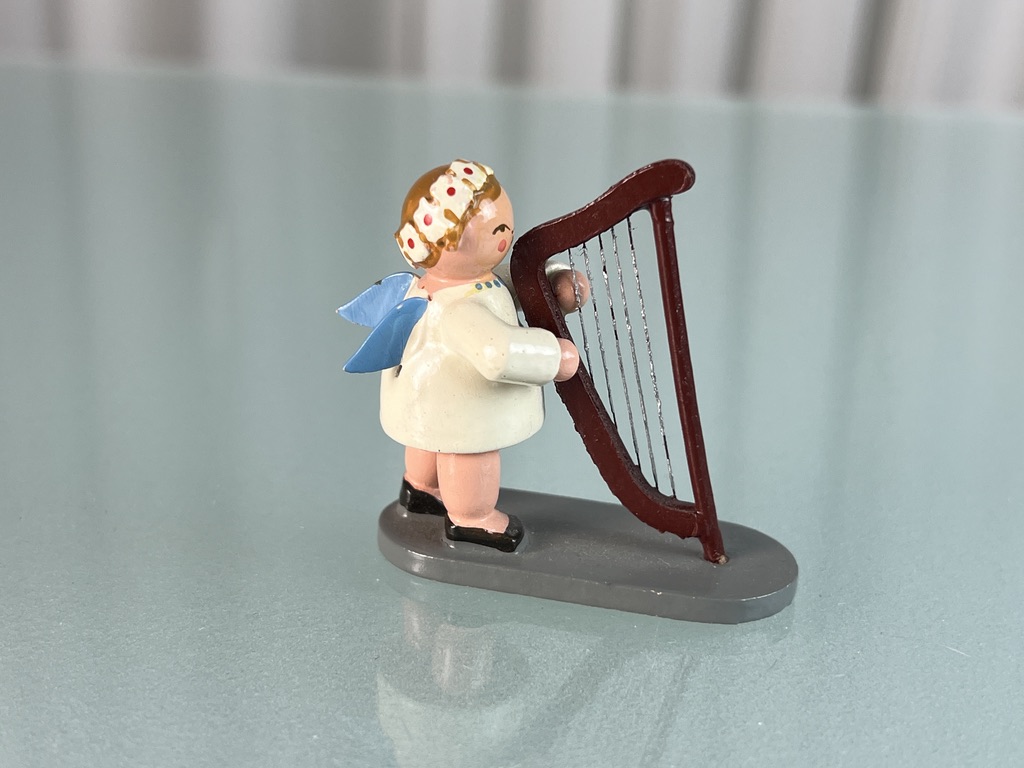 Erzgebirge Figur Sammlerfigur Holz 5 cm. Guter Zustand siehe Fotos