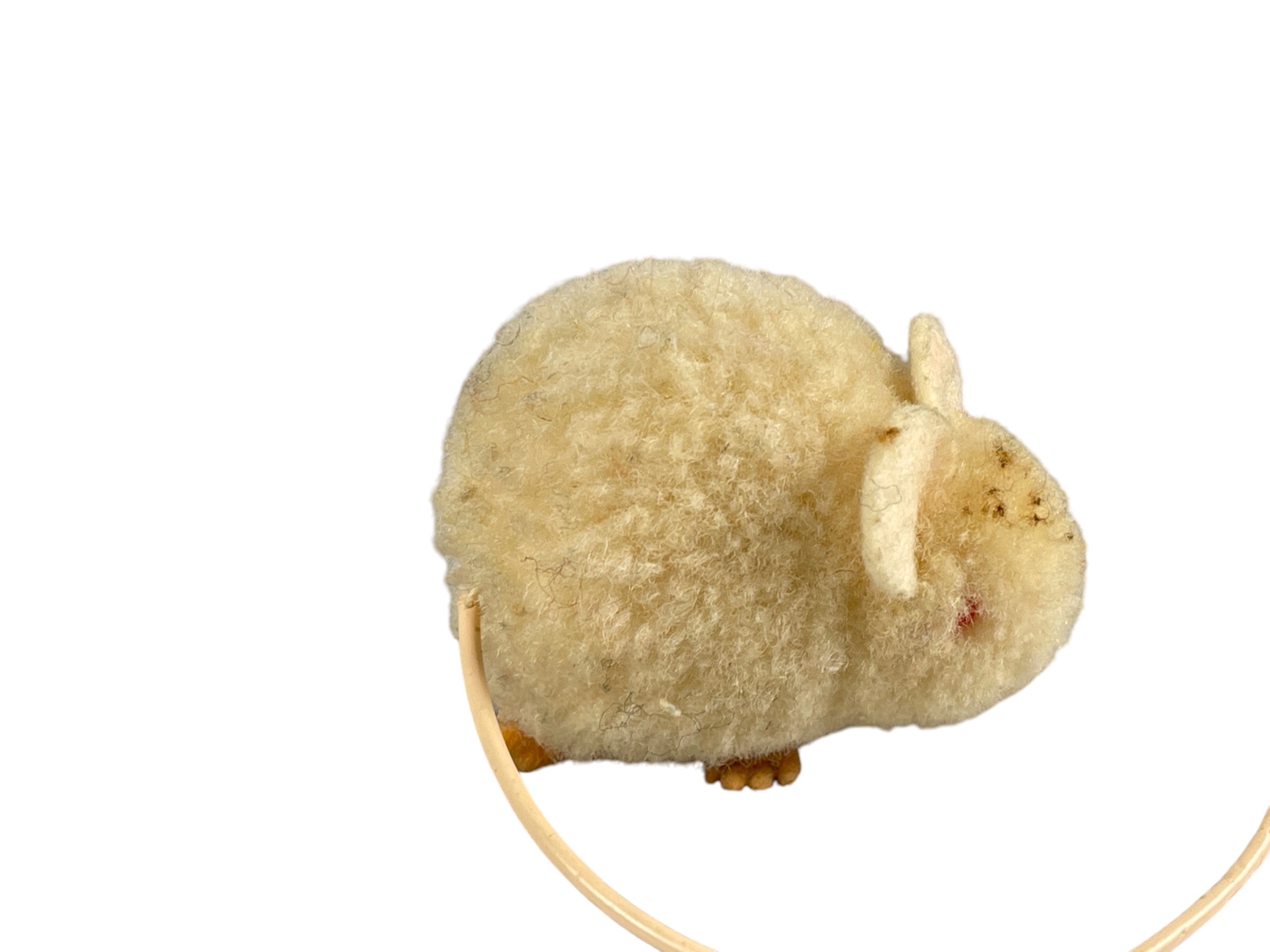 Steiff Tier Woll Maus 5 cm leicht schmutzig 