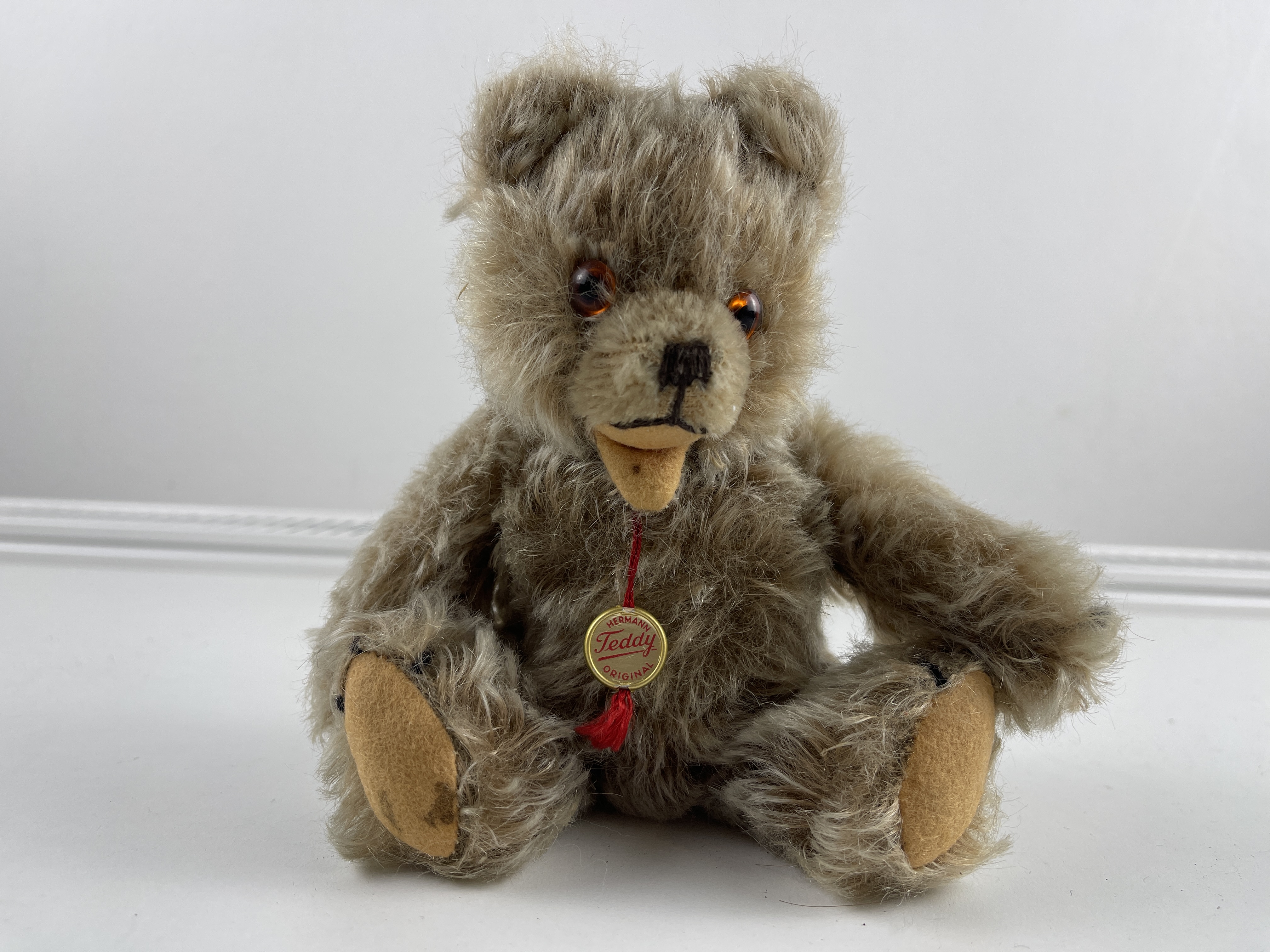 Hermann - Teddy Bär 19 cm - Zustand siehe Fotos 