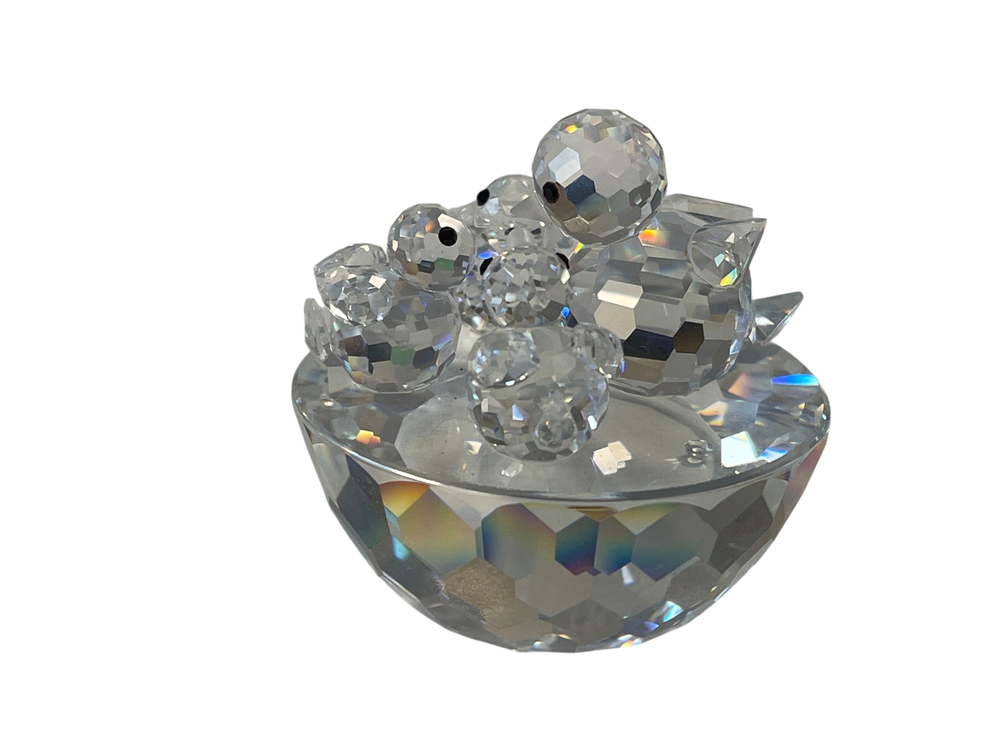 Swarovski Figur Kristall 013842 Vogelnest 5,5 cm  Ø. Top Zustand   