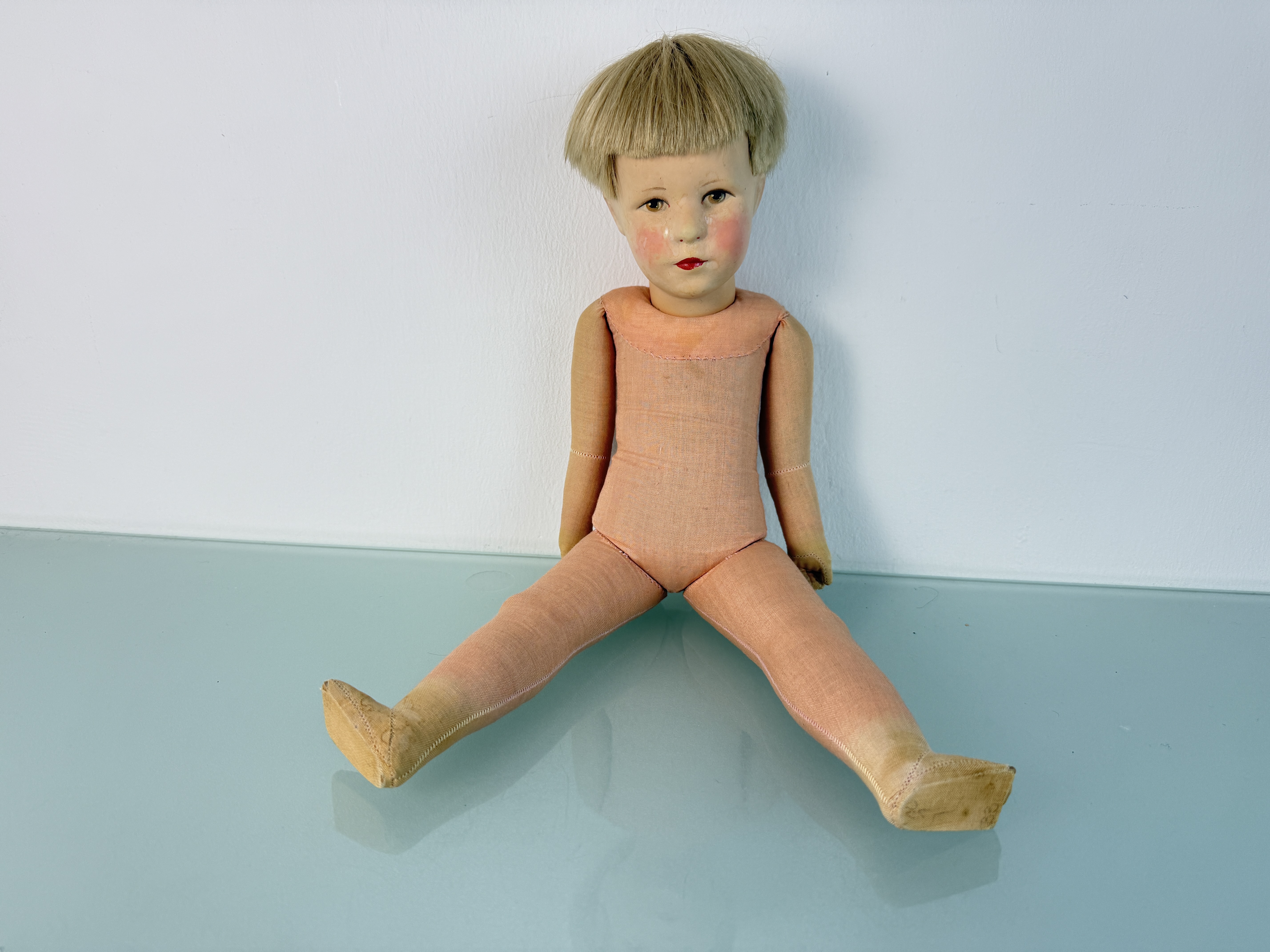 Käthe Kruse Puppe 48 cm Top Zustand Siehe Fotos   