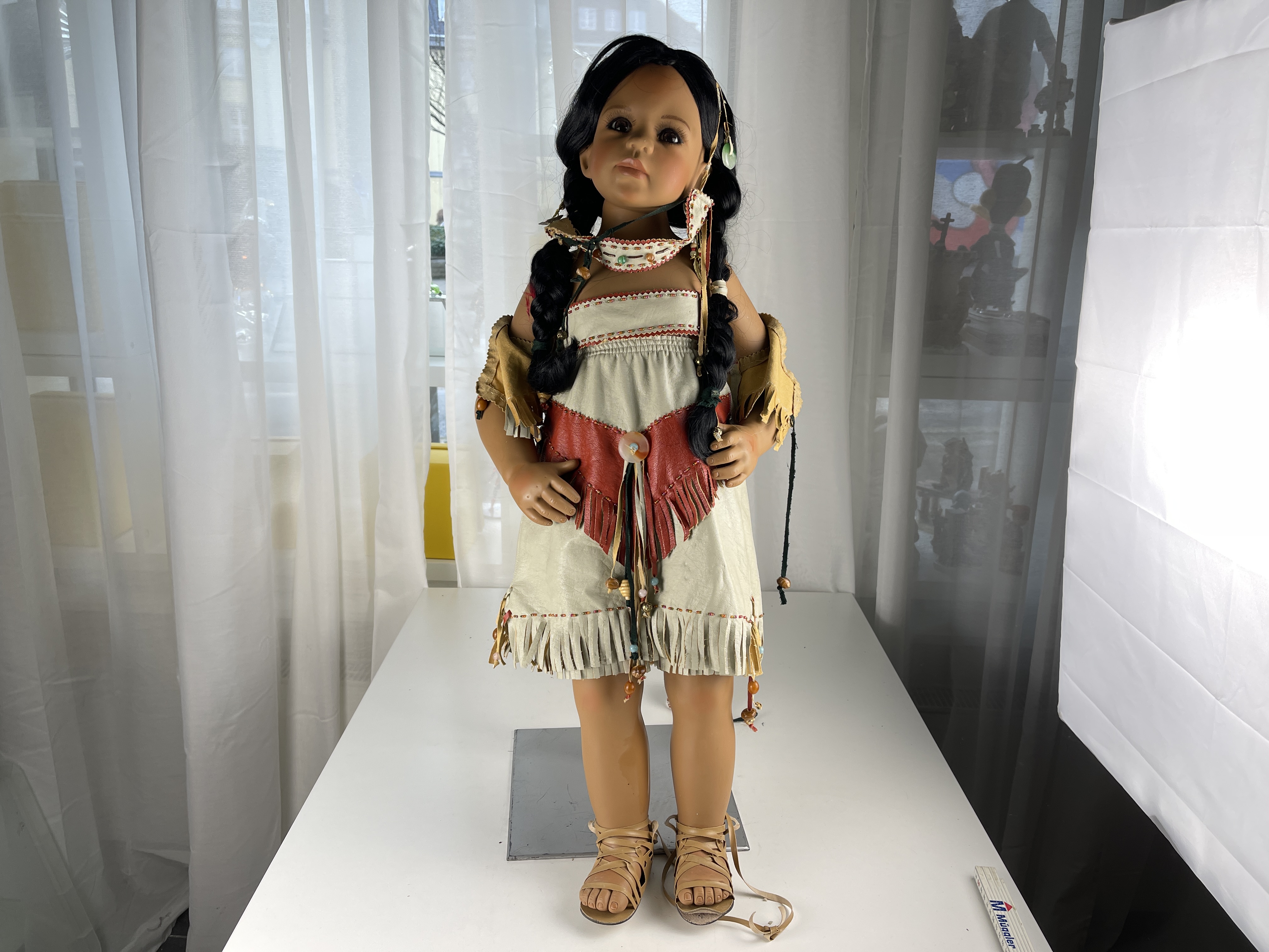 Künstler Puppe Vinyl 80 cm - Schmutzig 