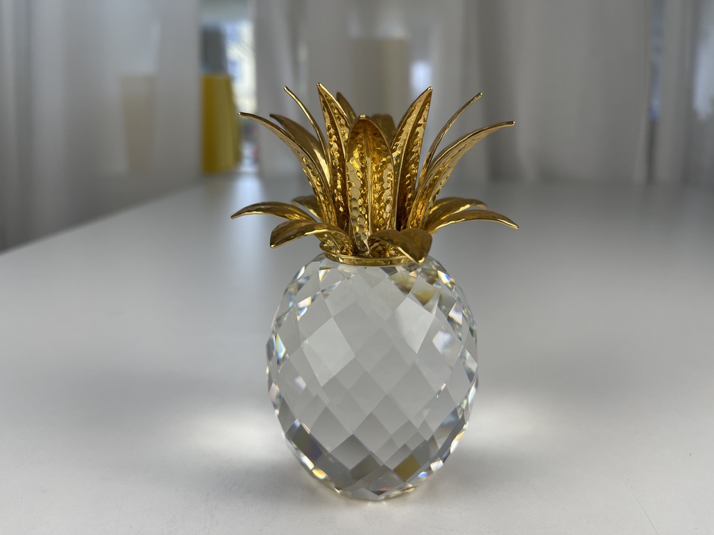 Swarovski Figur Kristall 010044 Große Ananas 10,5 cm. Top Zustand 