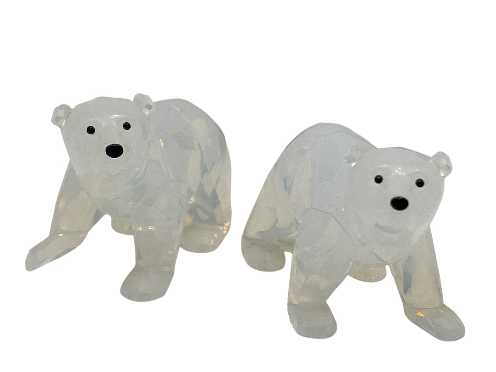 Swarovski Figur 1080774 Eisbären Polar White Opal 7,7 cm. Ovp & Zertifikat.  