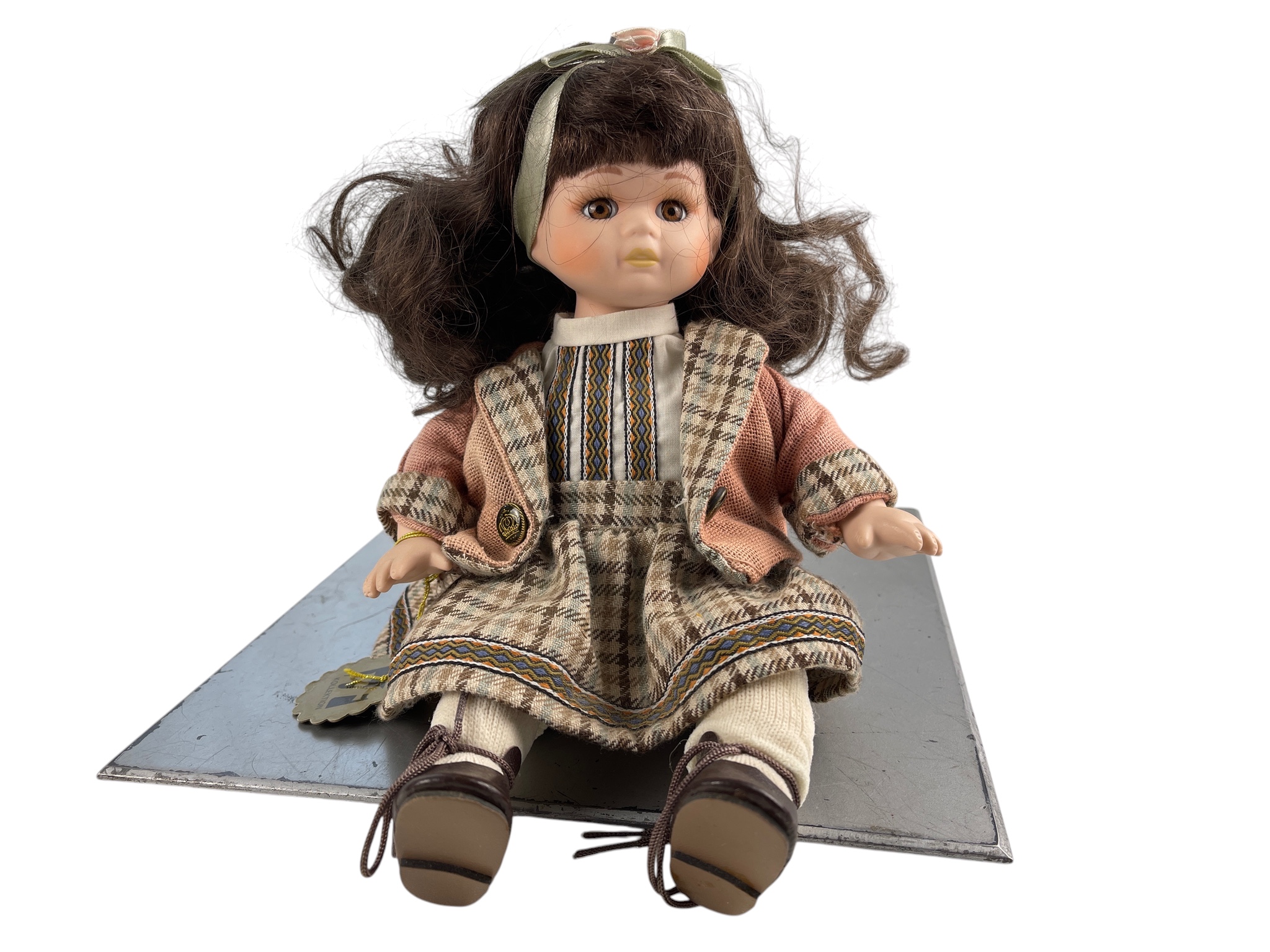 Sammler Porzellan Puppe 27 cm. Top Zustand 