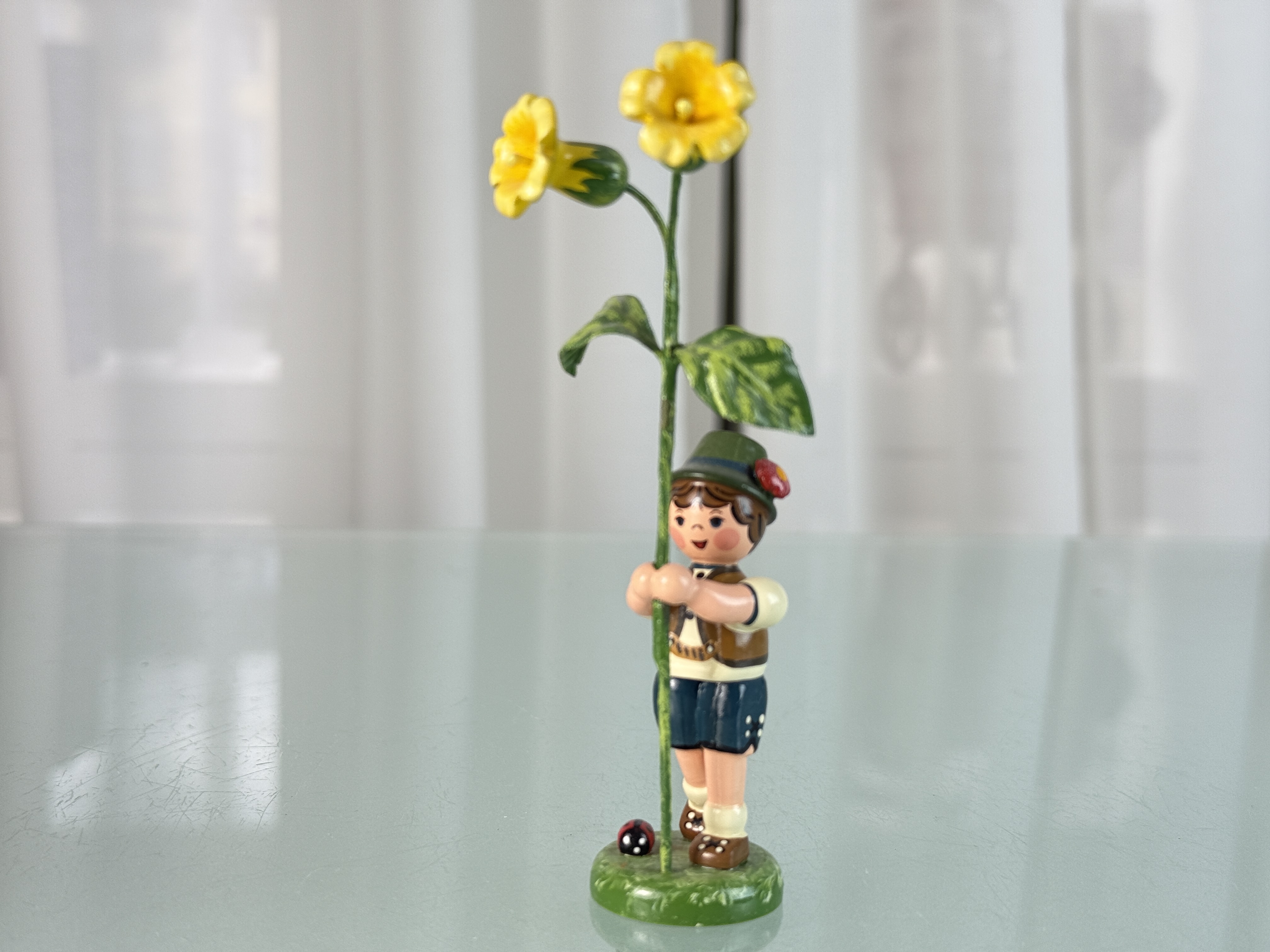 Erzgebirge Sammler Figur Hubrig 12 cm. Top Zustand   