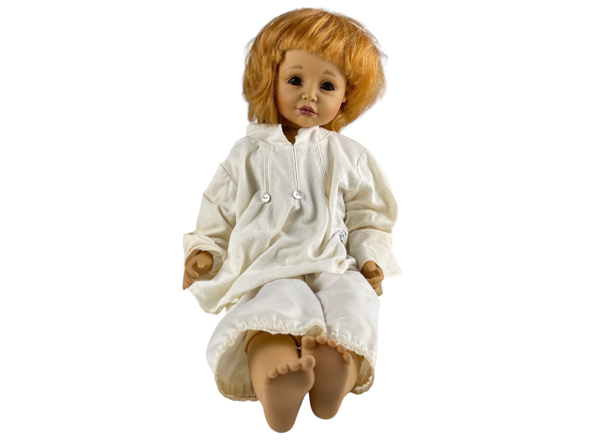 Götz Künstlerpuppe Vinyl Puppe 64 cm. Top Zustand 