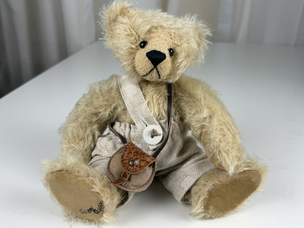Künstlerbär Teddy Hünfelder Bären Christiane Kaufmann Bär 23 cm Top Zustand